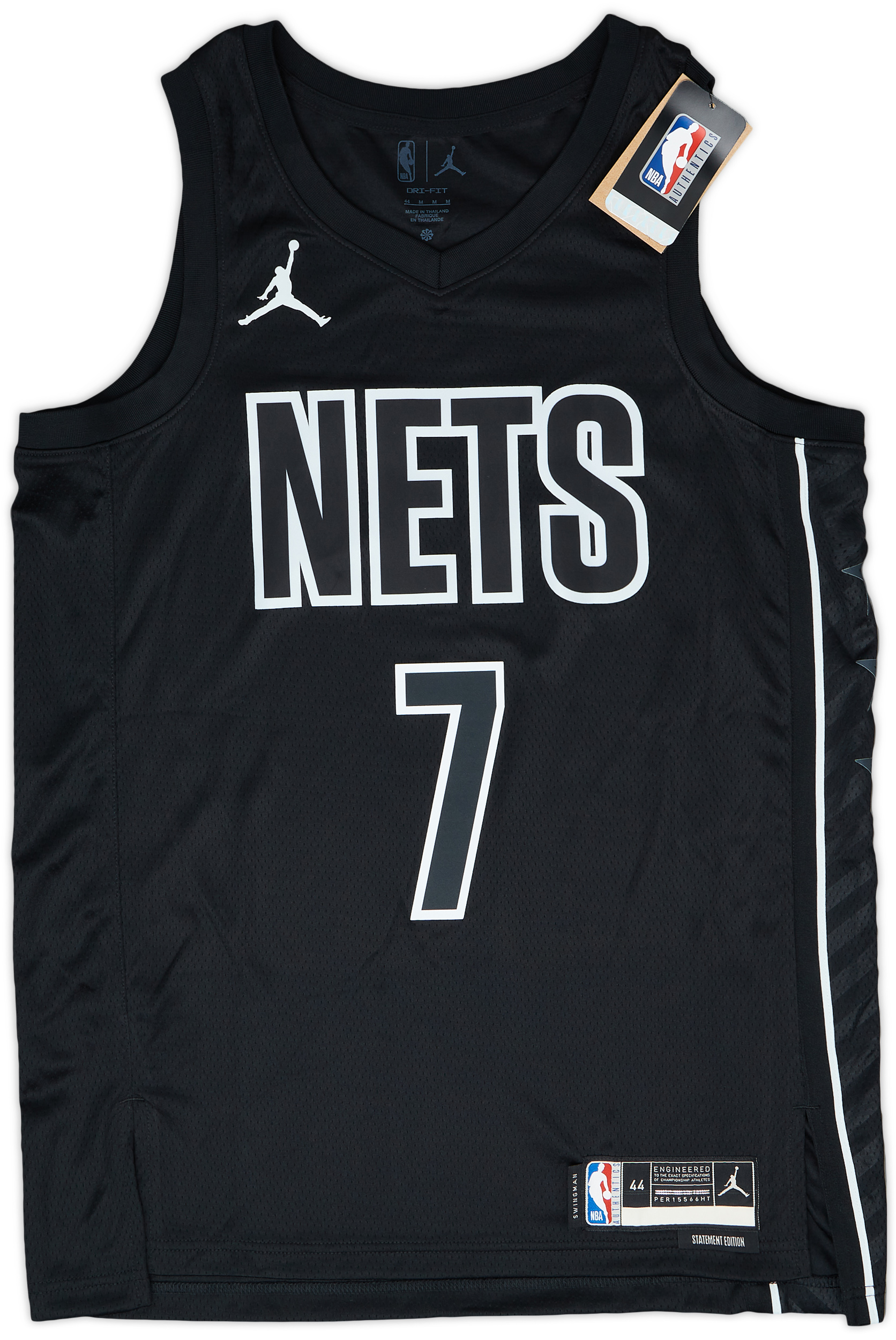2022-23 Brooklyn Nets Durant #7 Jordan Swingman Alternate Jersey (M)