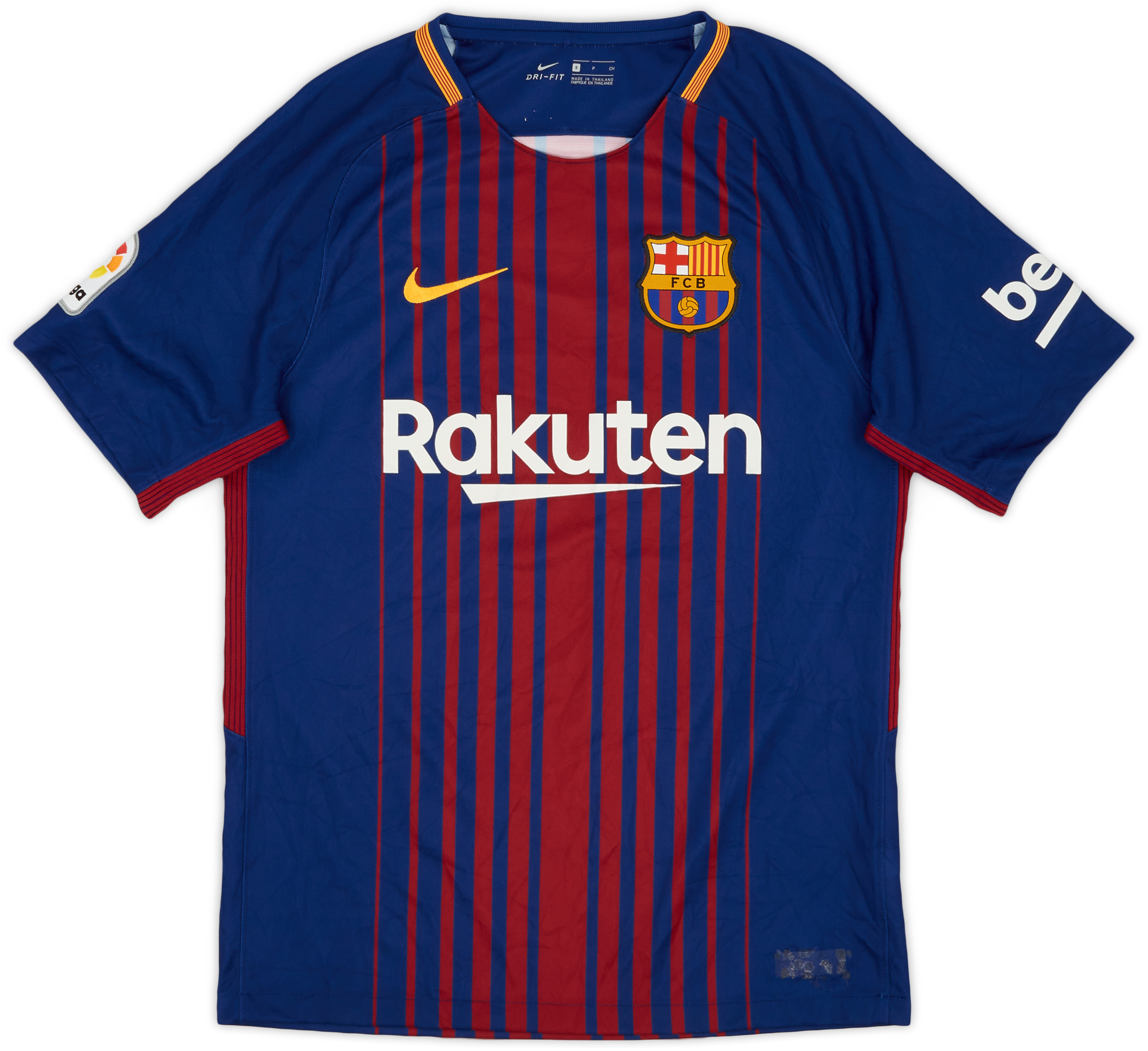 FC Barcelona Messi 10番シャツ 2018/19 Barcelona Authentic Home Jersey #10 Messi Small Nike