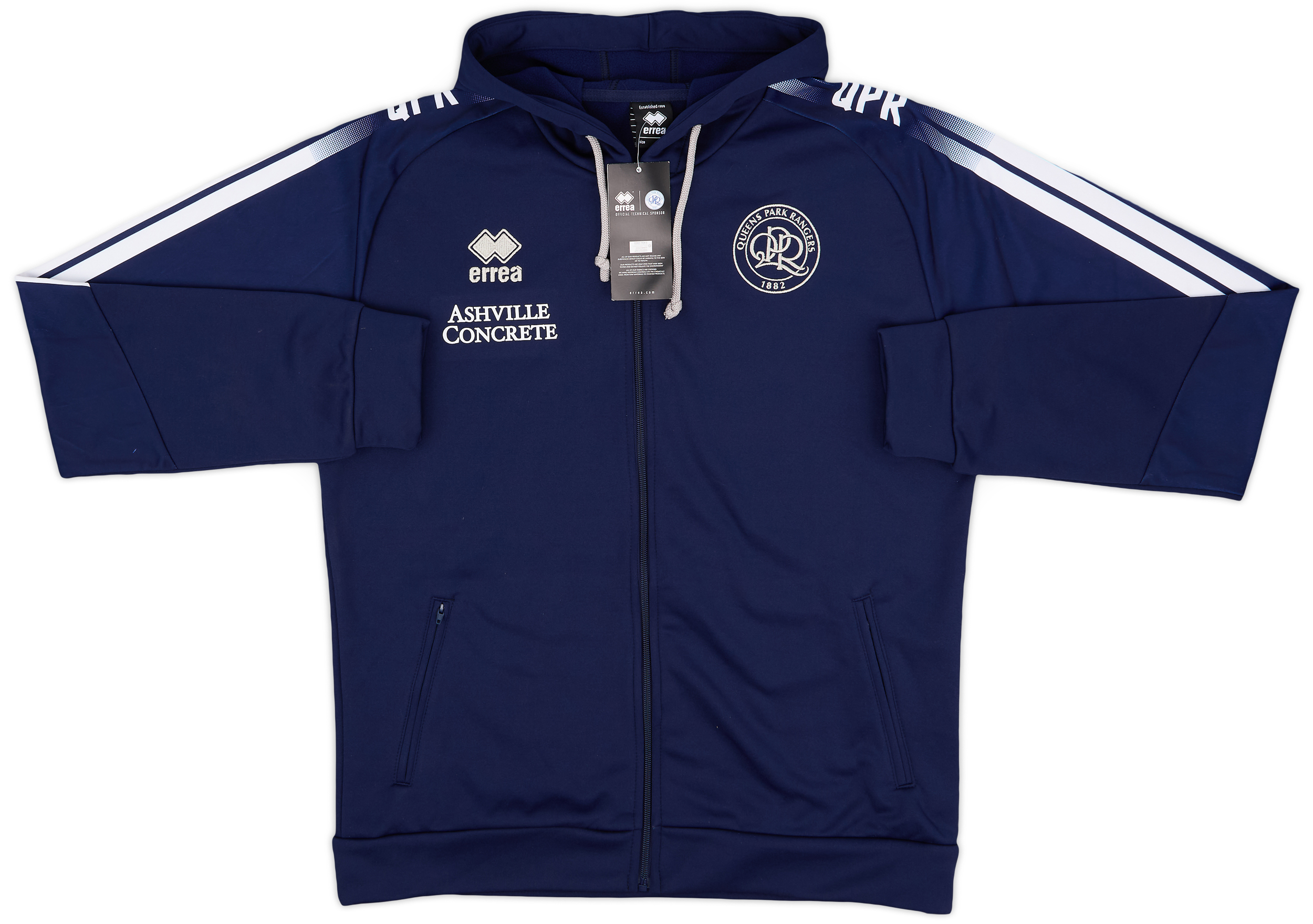 2021-22 QPR Errea Hooded Track Jacket (L)