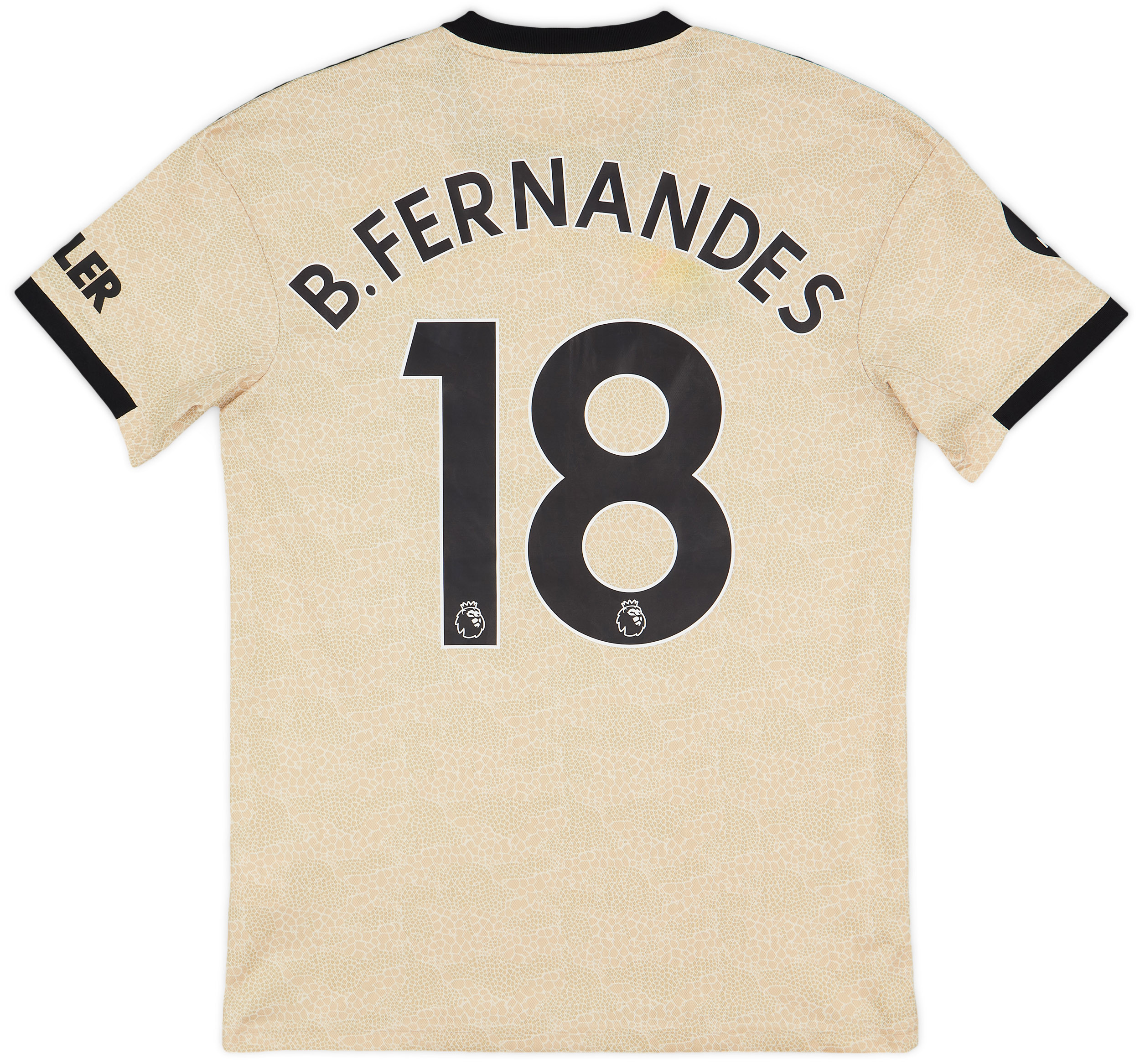 2019-20 Manchester United Away Shirt B.Fernandes #18 - 8/10 - (M)