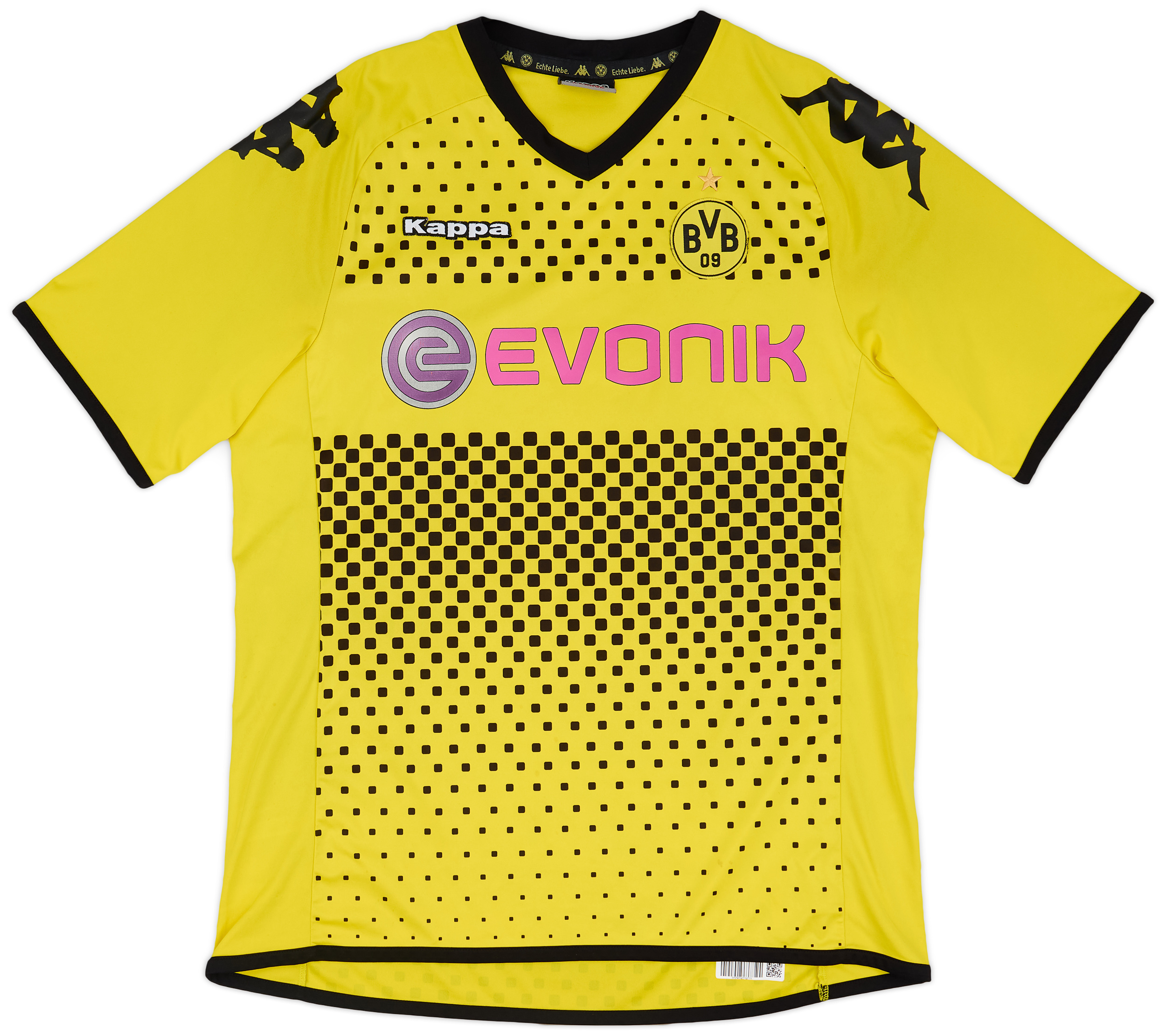 Maillot Third Borussia Dortmund 2011/2012 Kappa – Homme Taille S (Parfait État)