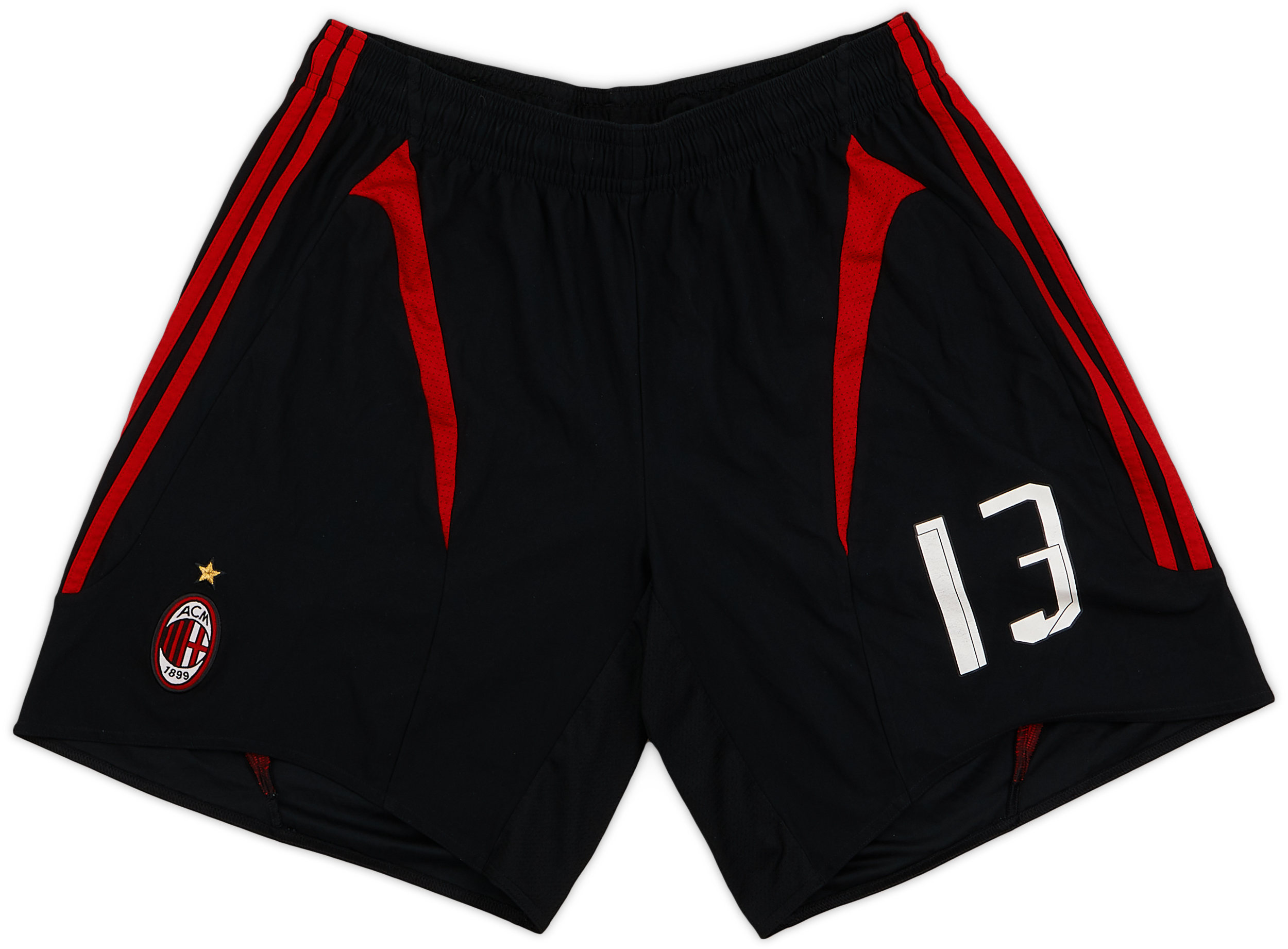 スポーツ Corinthian Series40 2007/8 Nesta ACMilan 2007-08 AC Milan Third Shorts #13 (Nesta) - 3/10 - (XL)