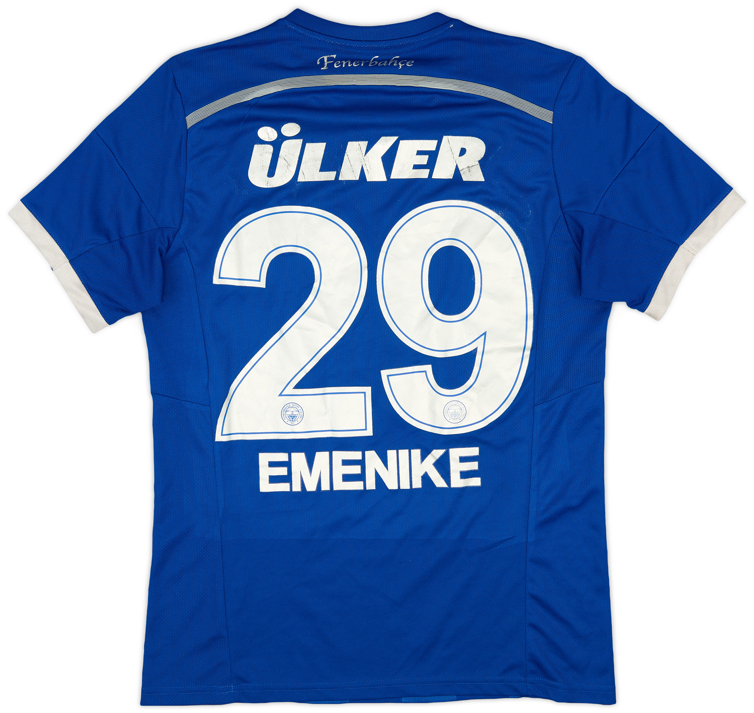 2014-15 Fenerbahce Third Shirt Emenike #29 - 6/10 - (M)