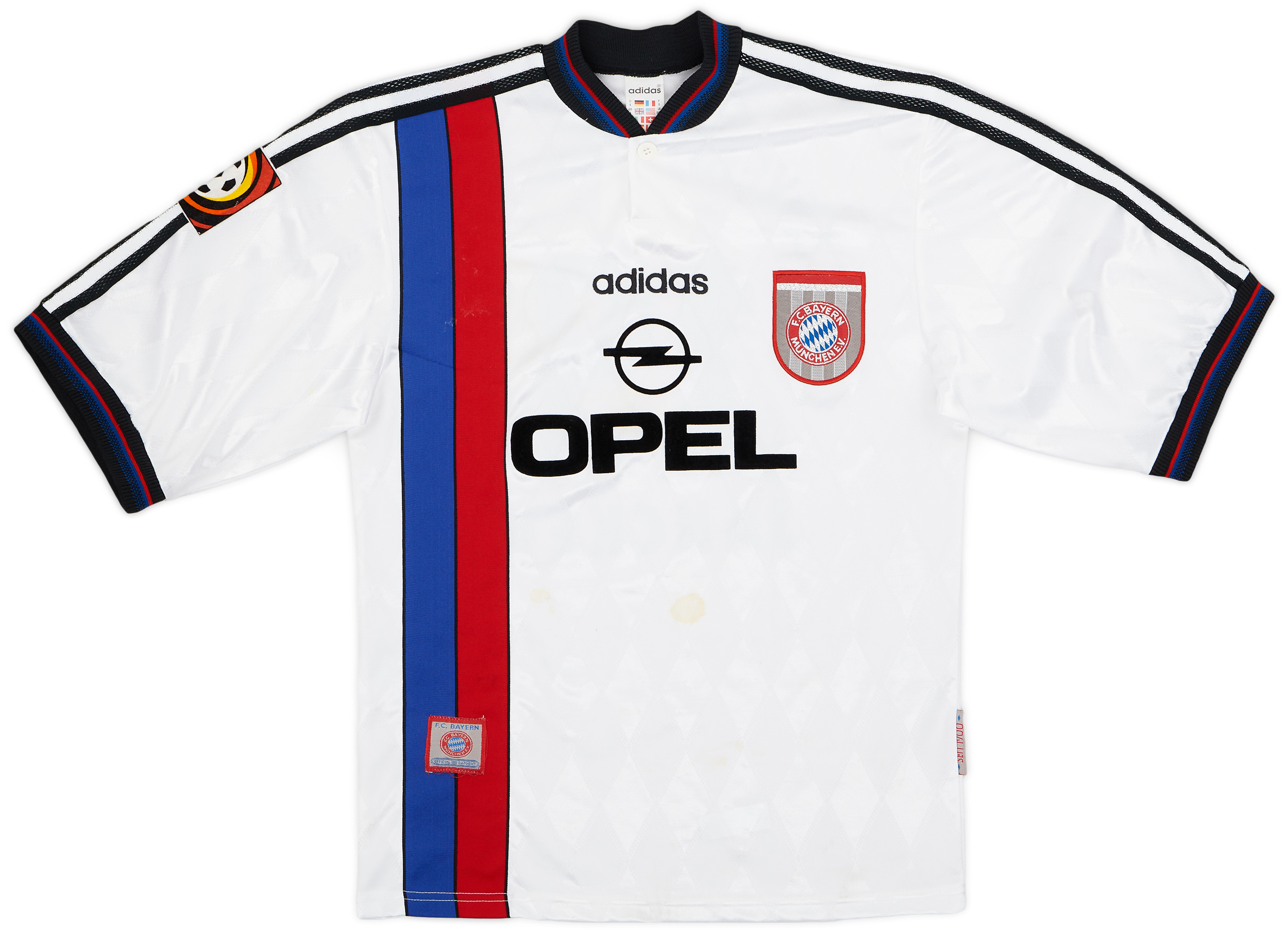 1996-98 Bayern Munich Away Shirt Jancker #19 - 6/10 - (S)
