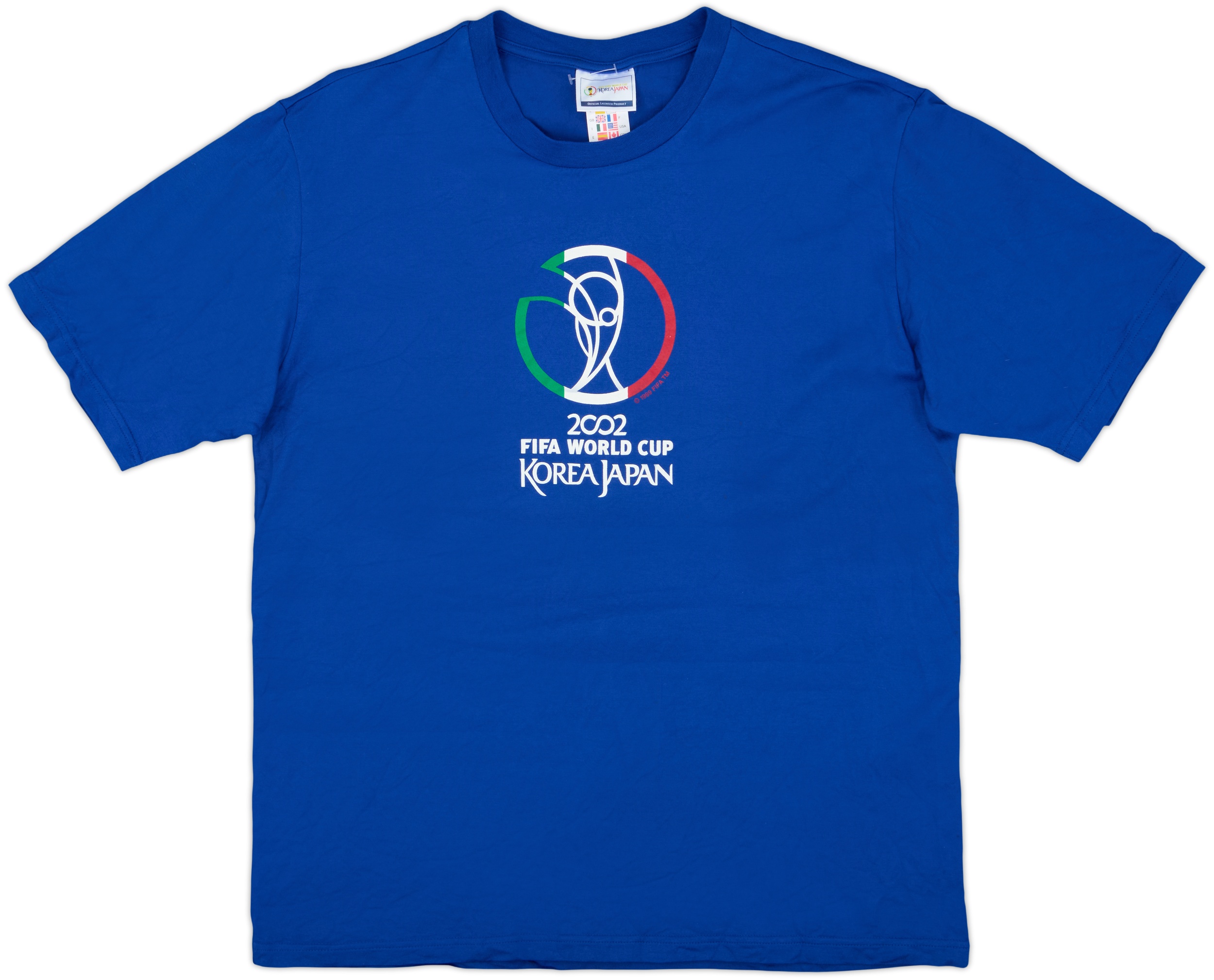 2002 FIFA World Cup adidas Graphic Tee - 9/10 - (L)