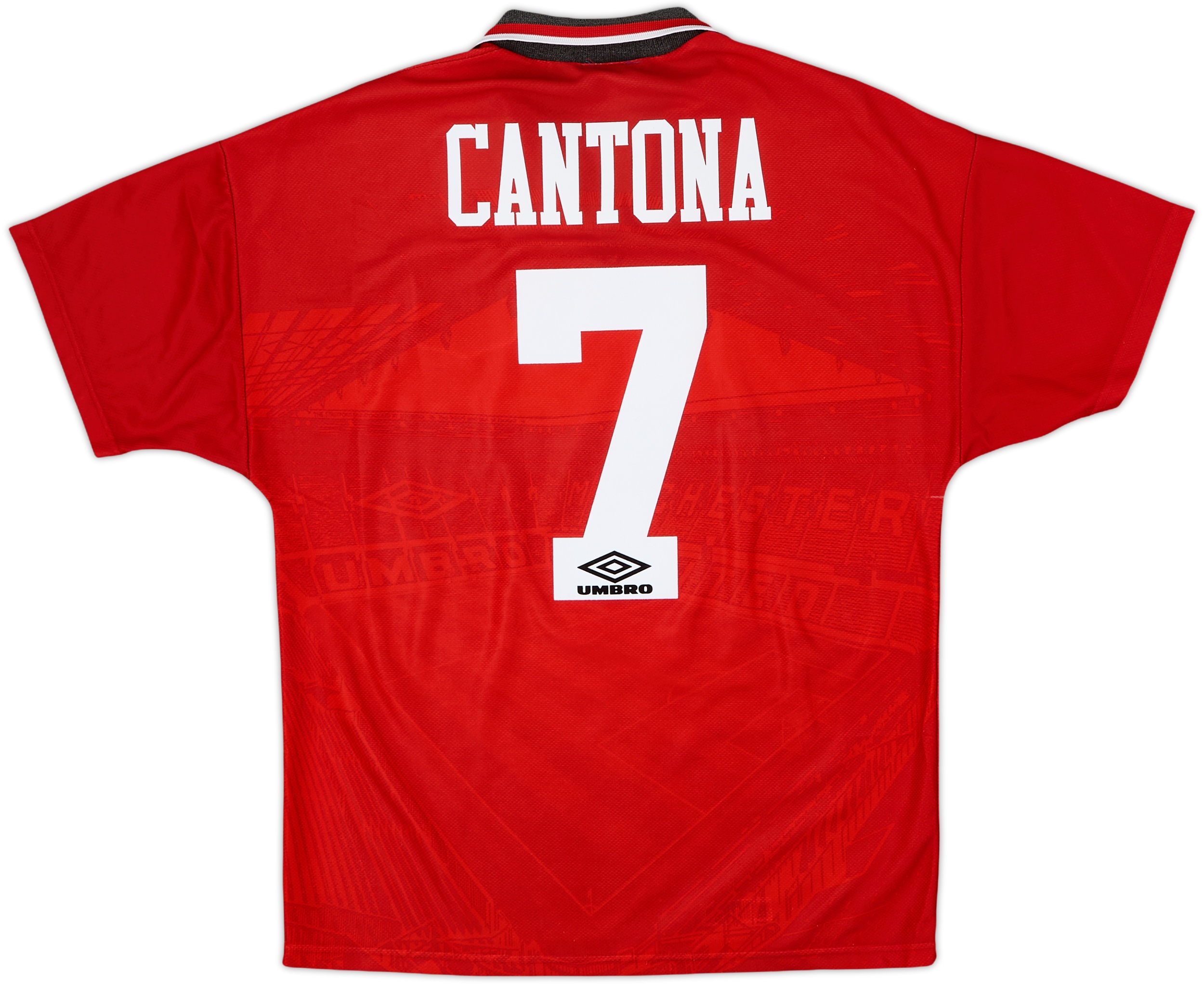 1994-96 Manchester United Home Shirt Cantona #7 - 7/10 - (M)