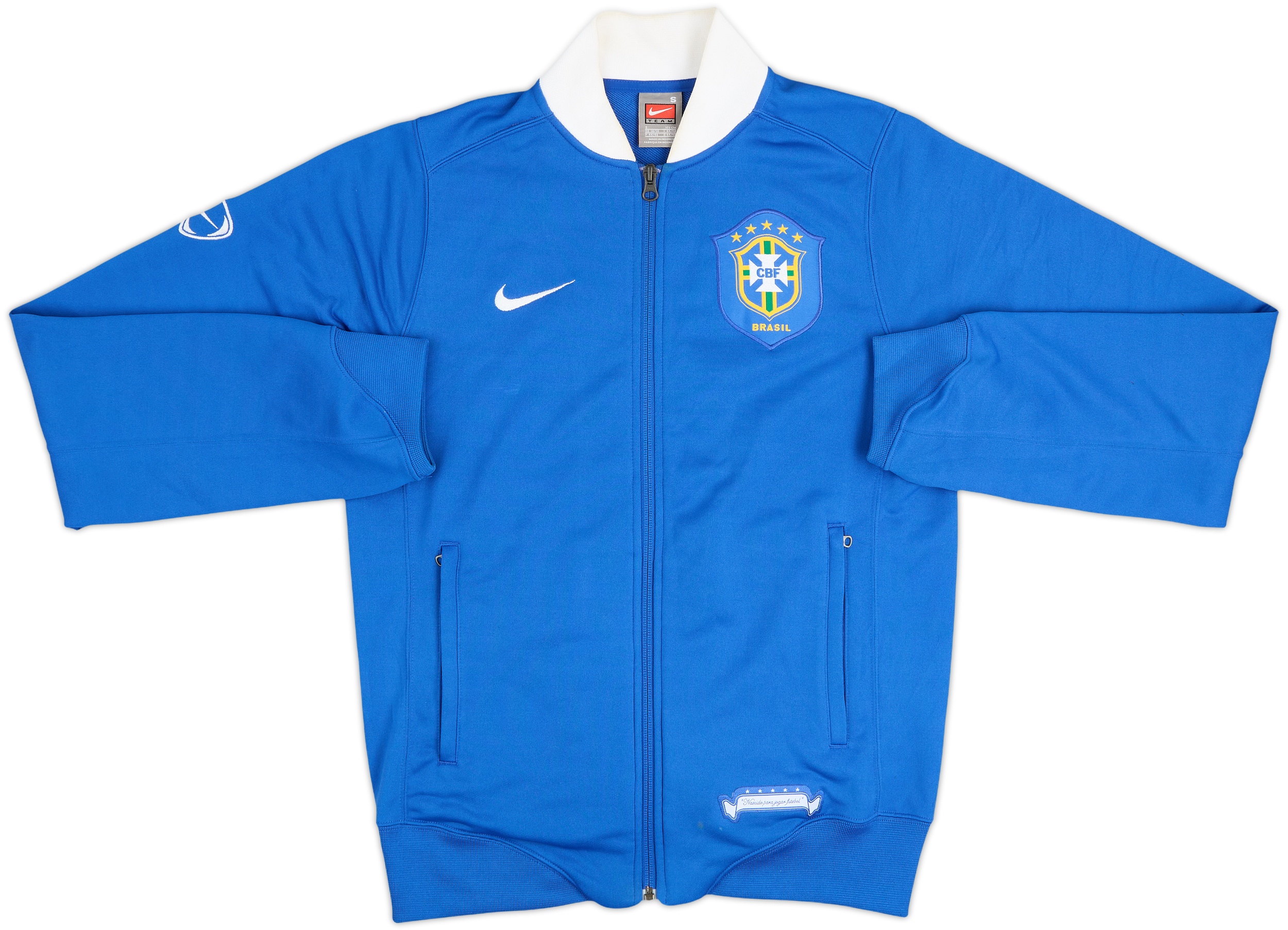 2006-07 Brazil Nike Track Jacket - 6/10 - (S)