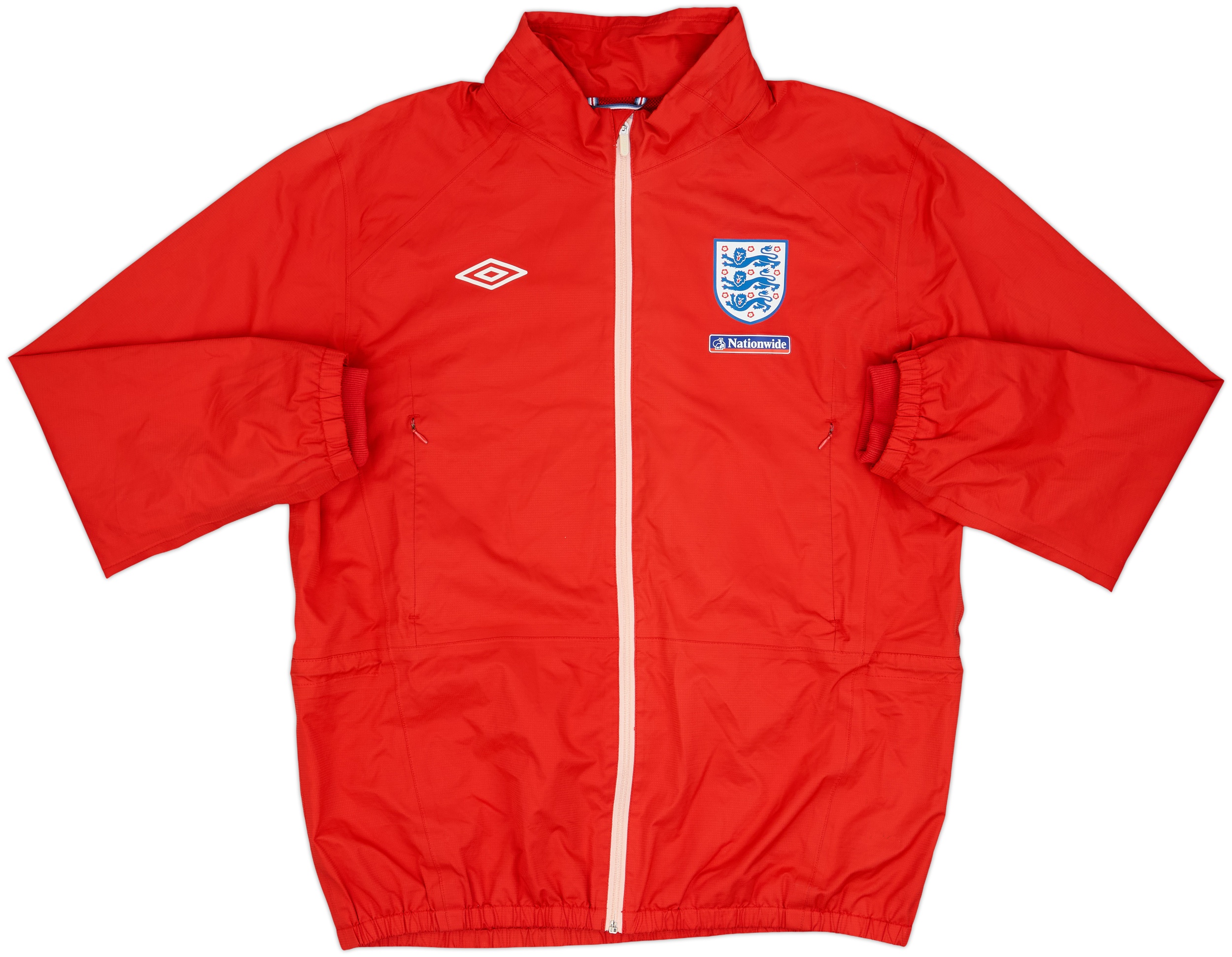 UMBRO イングランド2009 サッカージャージ（サイズ 42） 2009-10 England Umbro Track Jacket - 8/10 - (XL)