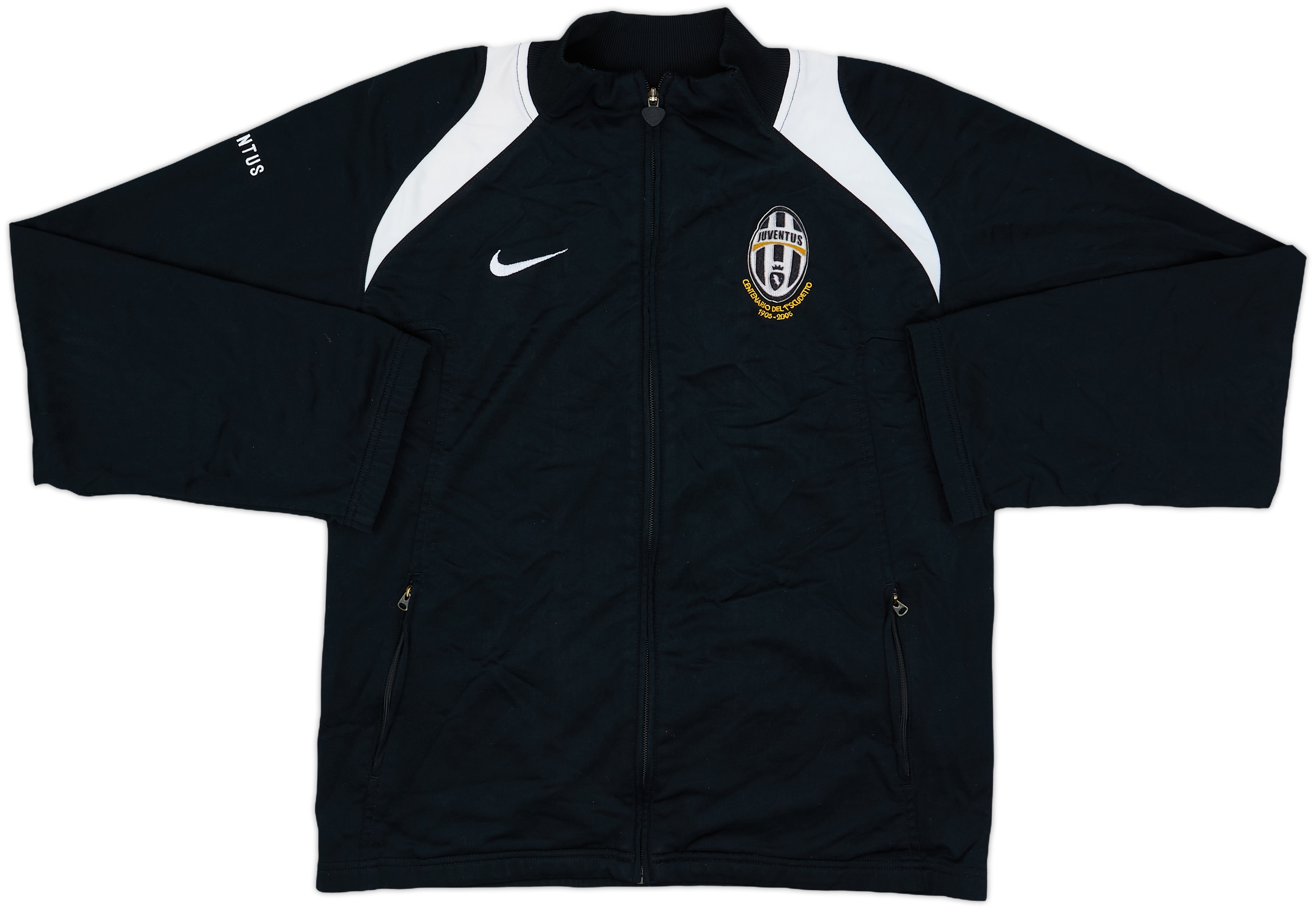ジャケット・アウター 00s NIKE juventus nylon full zip jacket JUVENTUS TRAINING JACKET TOP TRACK FULL ZIP FOOTBALL SOCCER