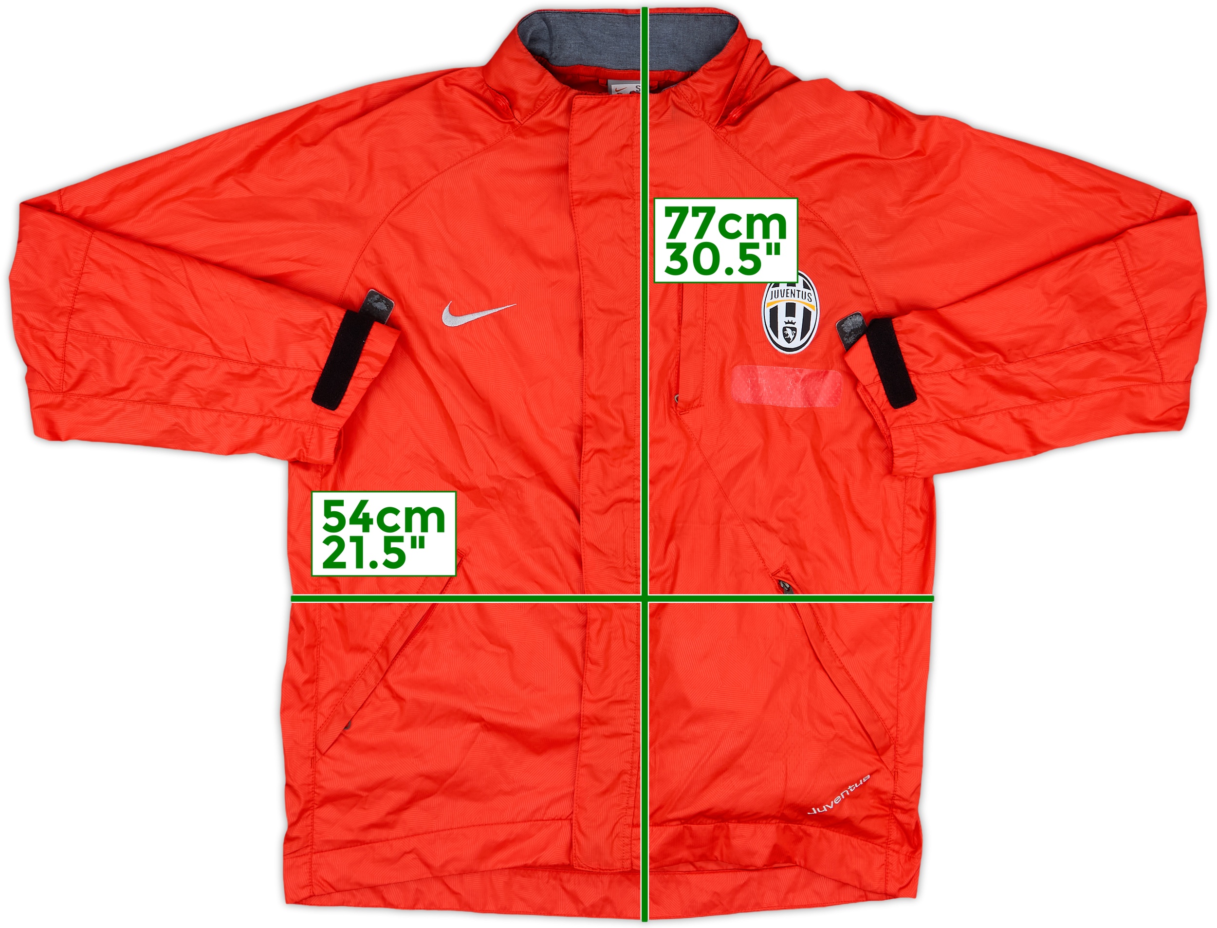 2007-08 Juventus Nike Rain Jacket - 5/10 - (S)