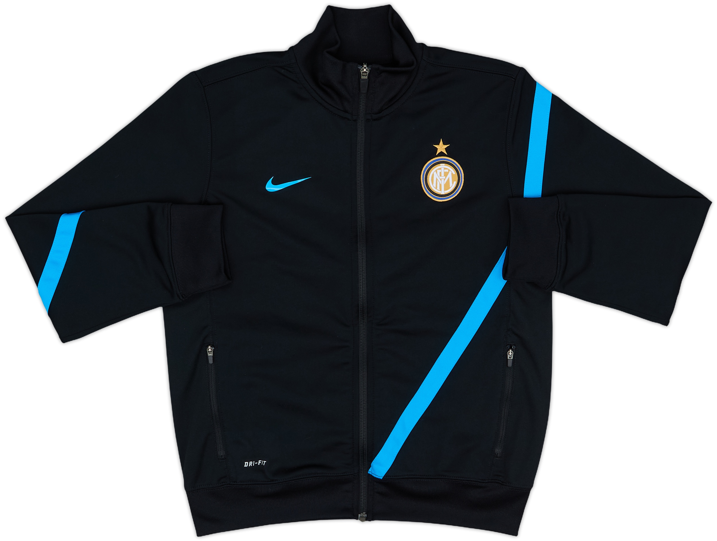 2011-12 Inter Milan Nike Track Jacket - 10/10 - (M.Boys)