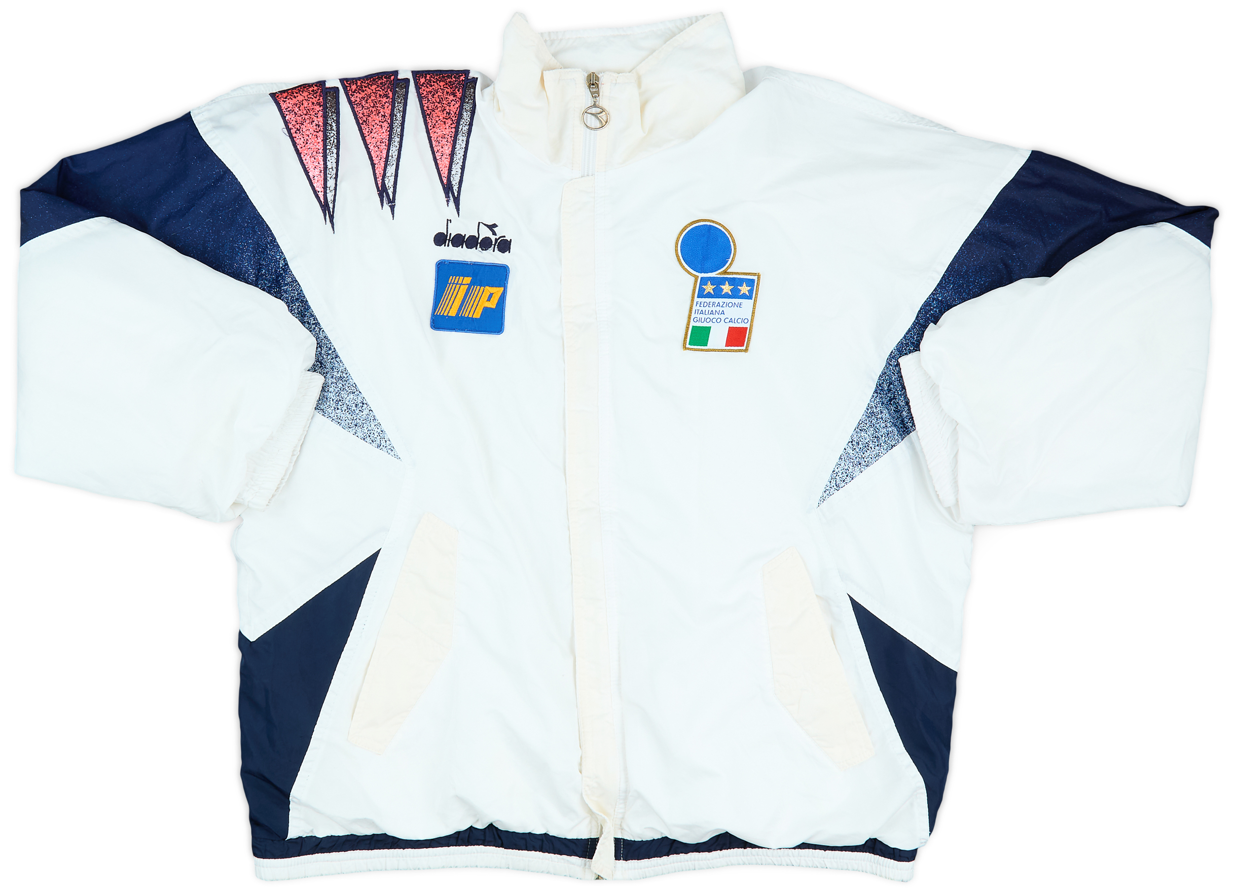 diadora 1992イタリア代表 ジャケット Italy 90/92 National Team Diadora Mens Blue Track Jacket