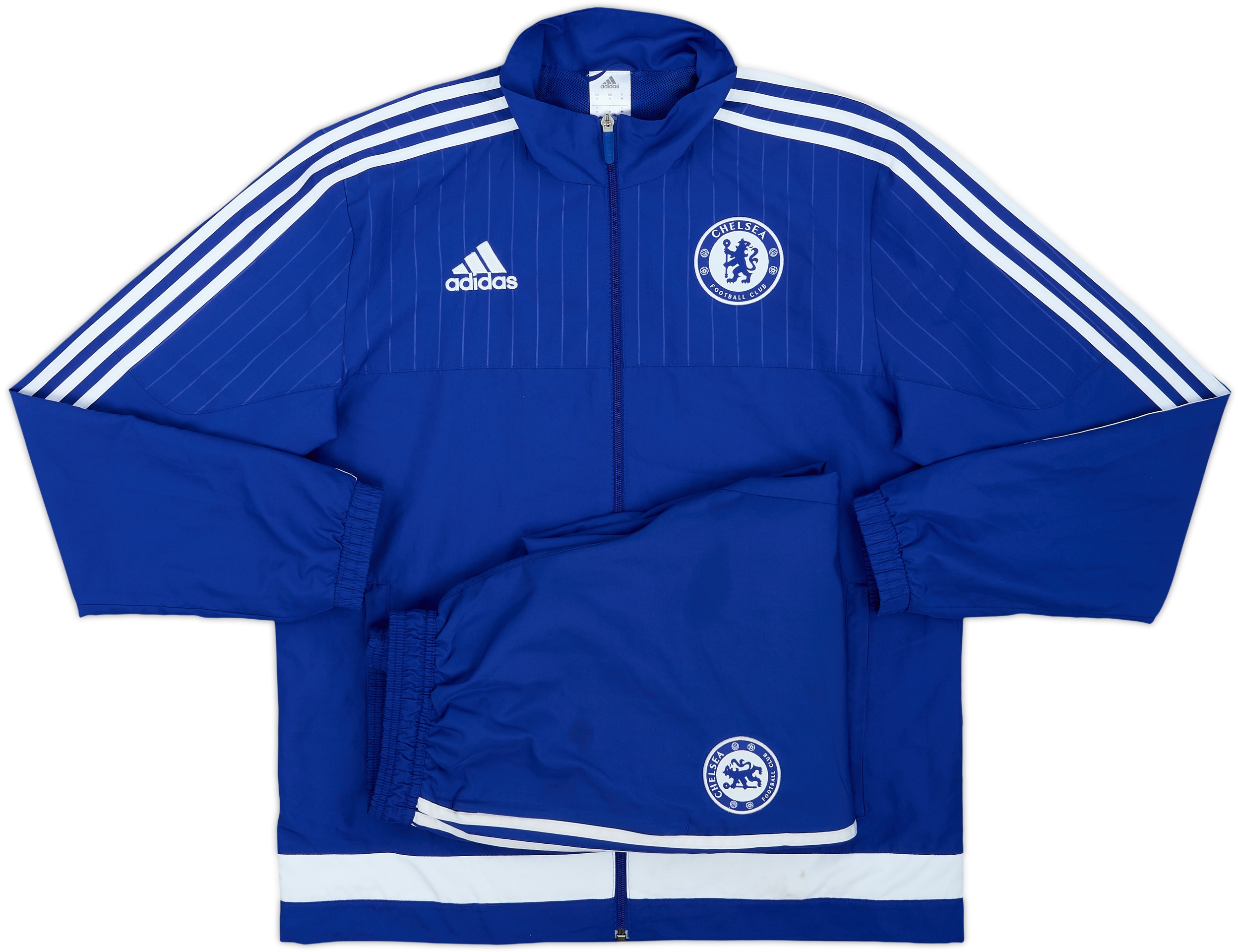Chelsea Football Club ジャージ 2015-16 Chelsea adidas Tracksuit - 7/10 - (M)