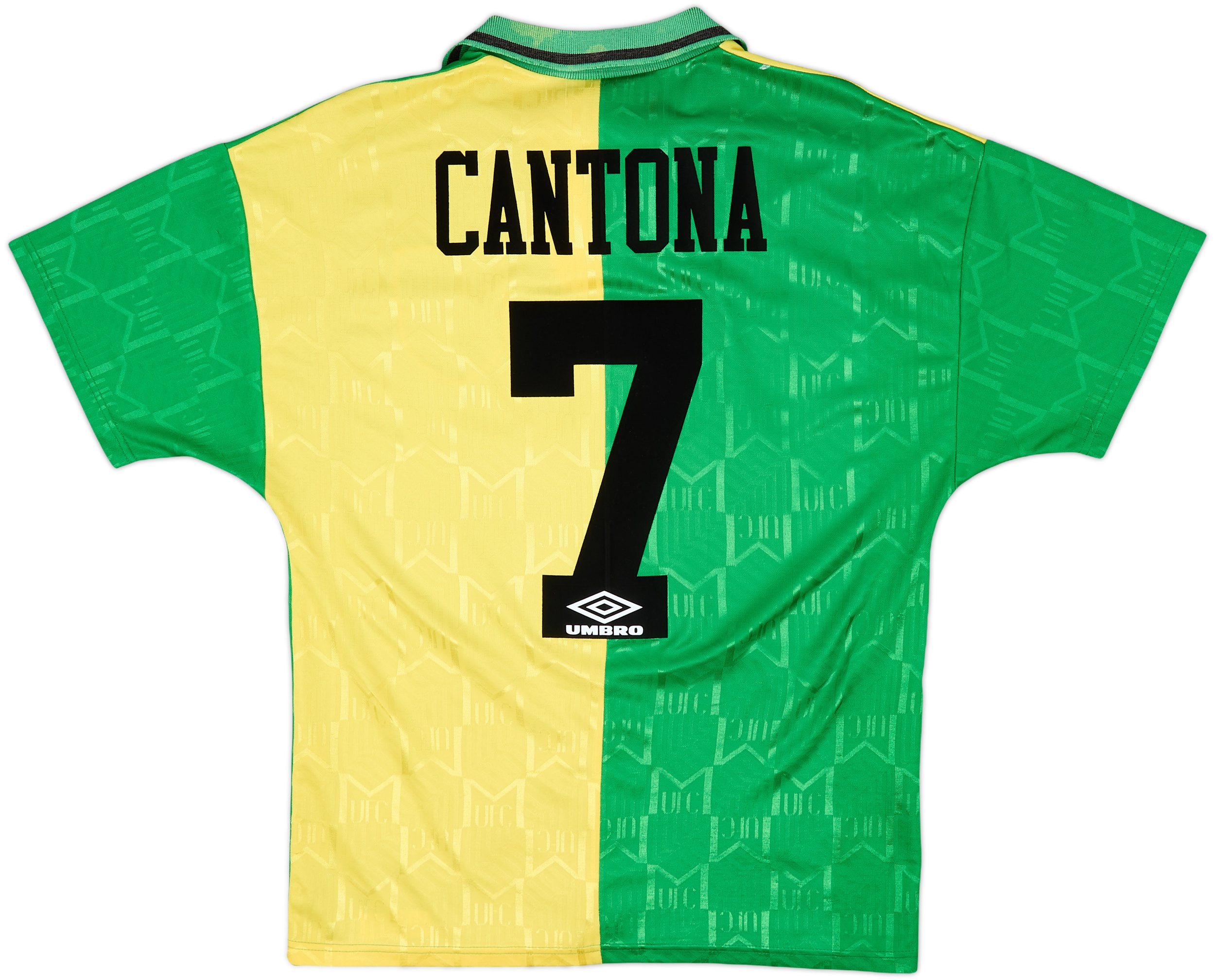 1992-94 Manchester United Third Shirt Cantona #7 - 6/10 - (M)