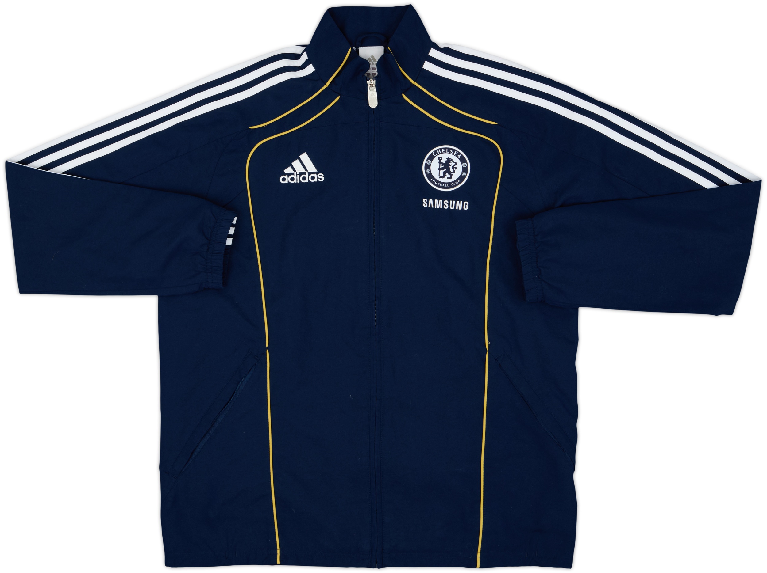 2010-11 Chelsea adidas Track Jacket - 8/10 - (XL.Boys)