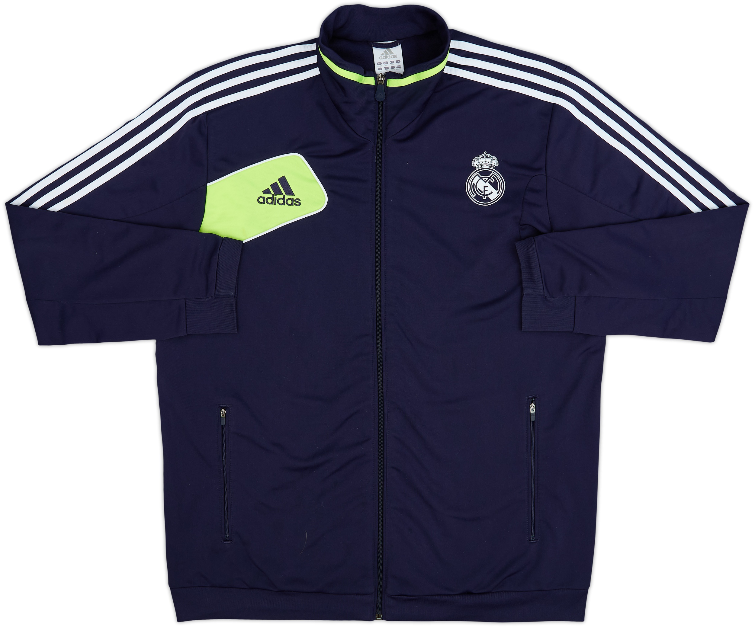 2012-13 Real Madrid adidas Track Jacket - 8/10 - (XL/XXL)