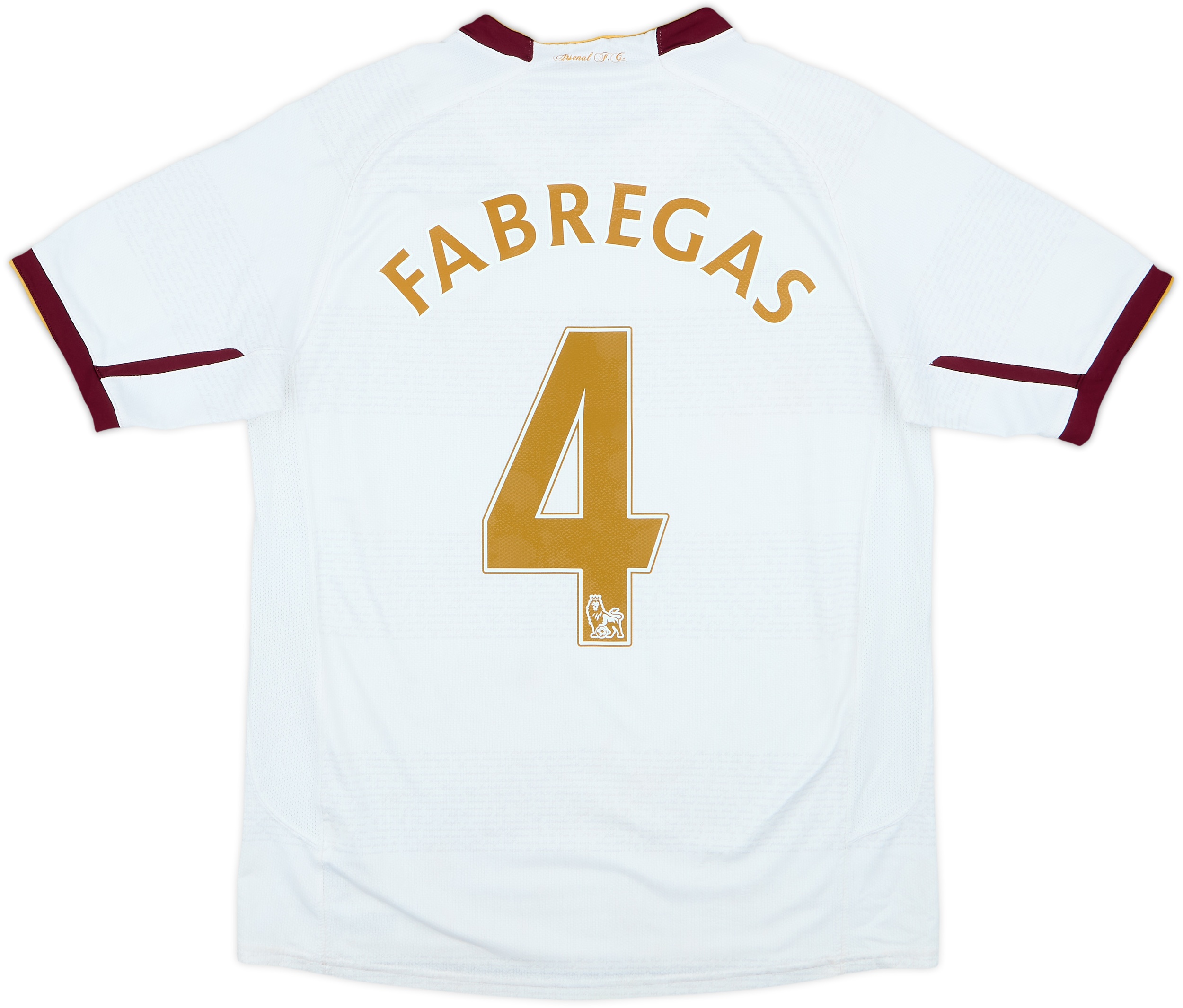 アーセナル 07/08 3rd FABREGAS 4 Mサイズ Arsenal 2007-08 Fabregas