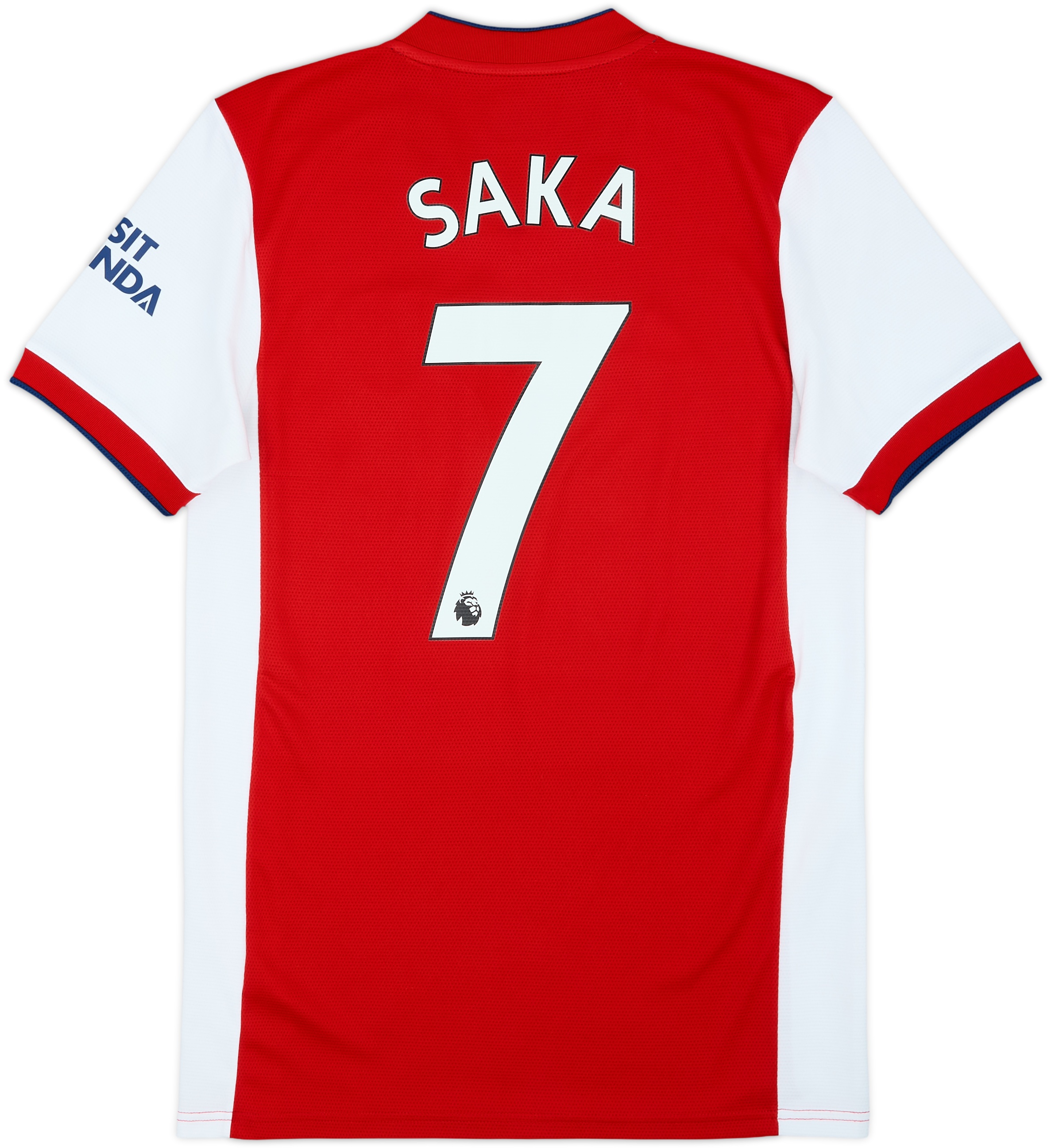 2021-22 Arsenal Home Shirt Saka #7 - 6/10 - (S)