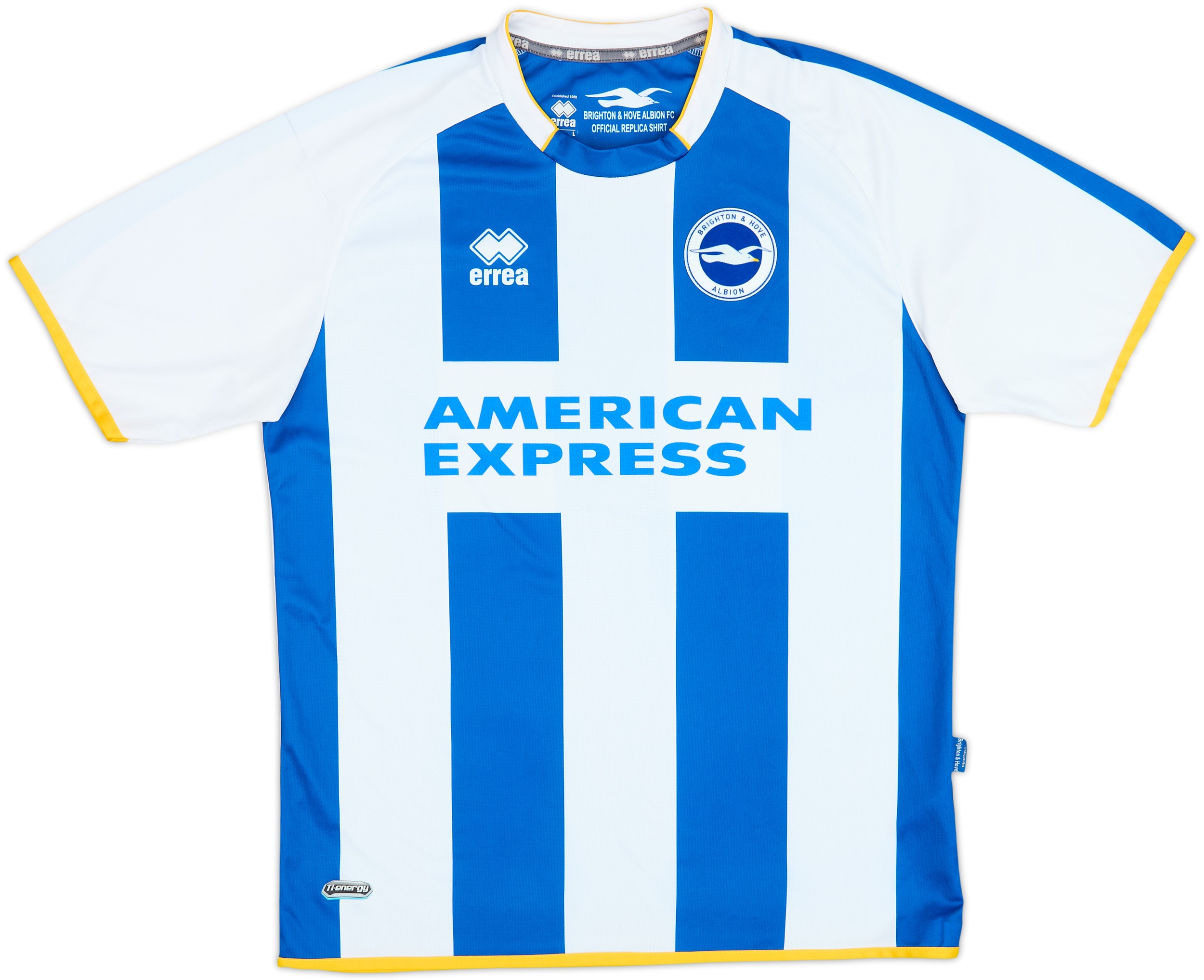 2013-14 Brighton Home Shirt - 8/10 - (L)
