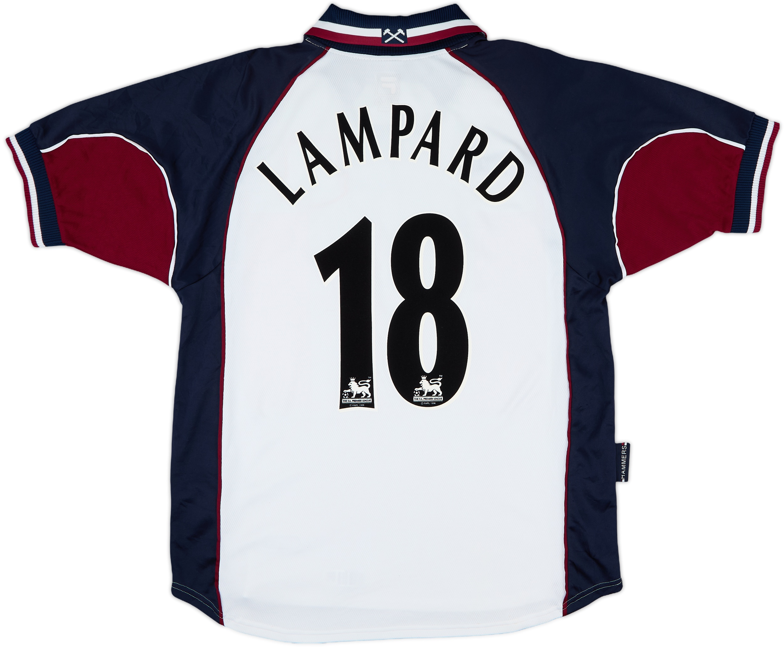 1999-01 West Ham Away Shirt Lampard #8 - 9/10 - (L)