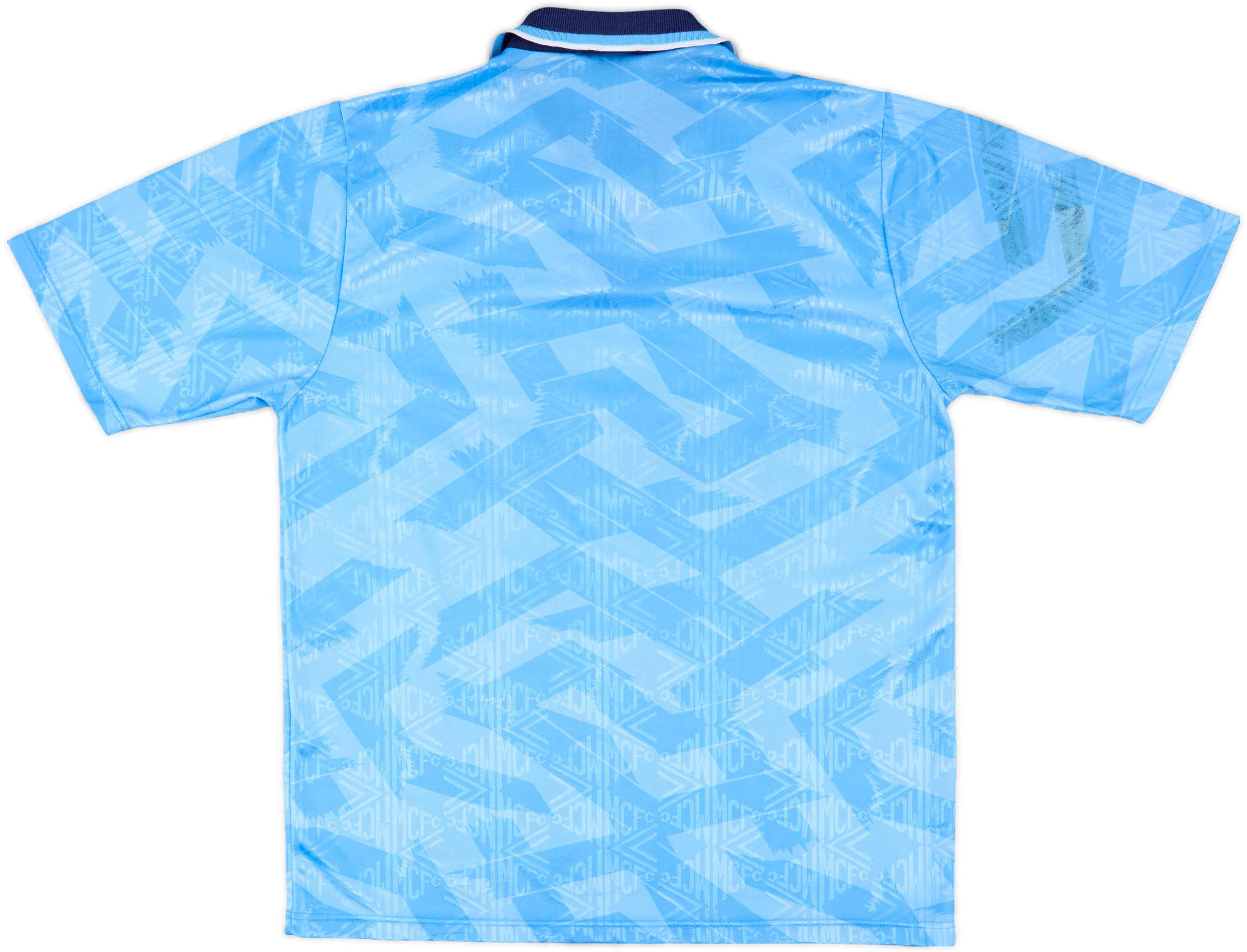 ウェア Manchester City 91/93 Home 1991-93 Manchester City Home Shirt - 6/10 - (L)