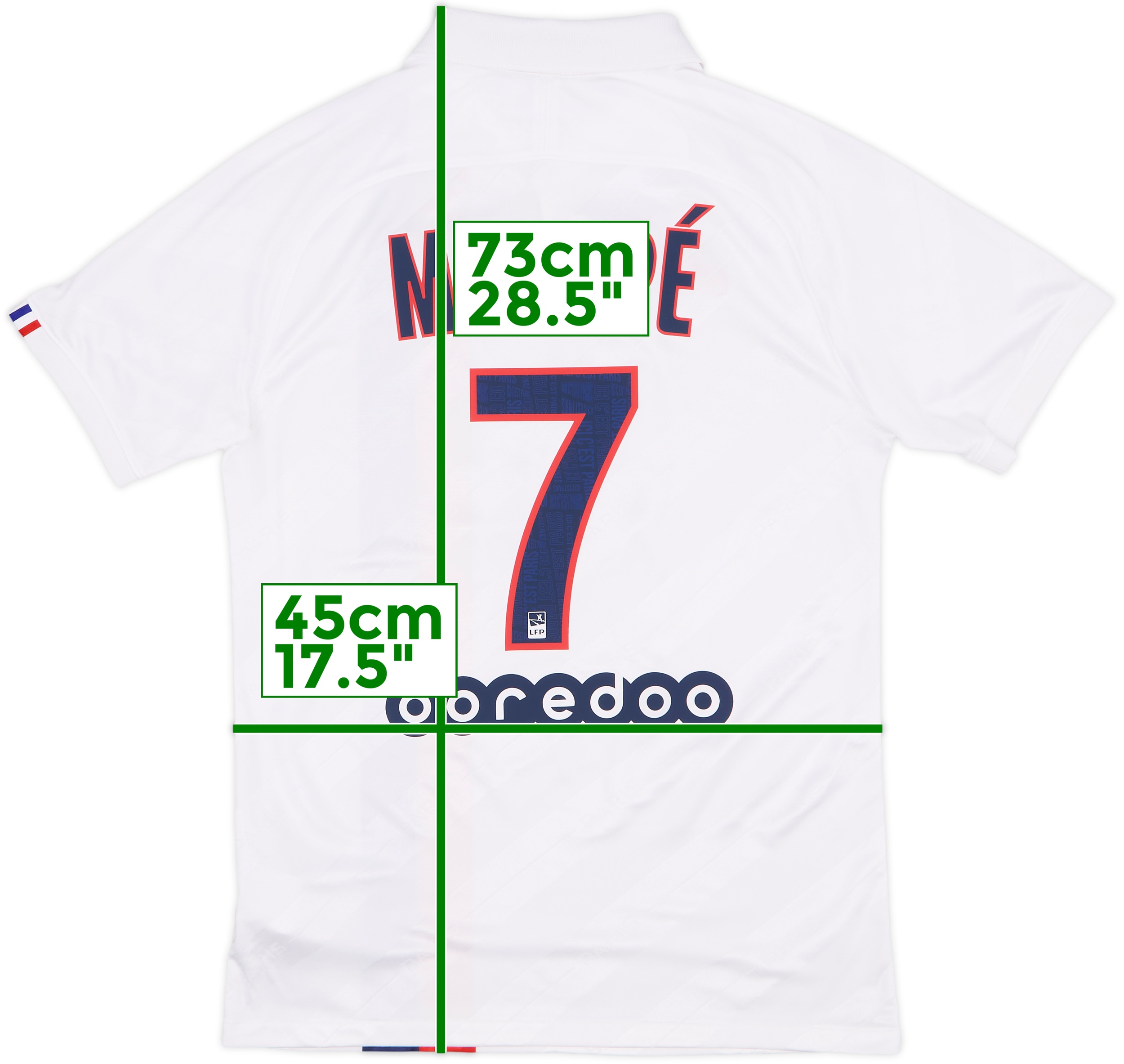 PSG(パリサンジェルマン)★ Tシャツ DC ACTION MBAPPE FLASH 白 110625560718-