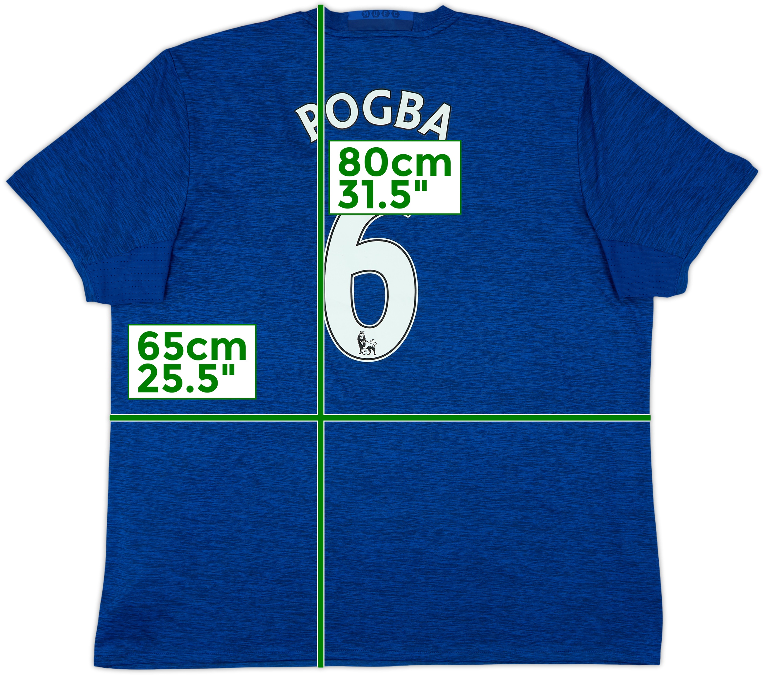 2015-16 Juventus Away Shirt Pogba #10 - 6/10 - (S)
