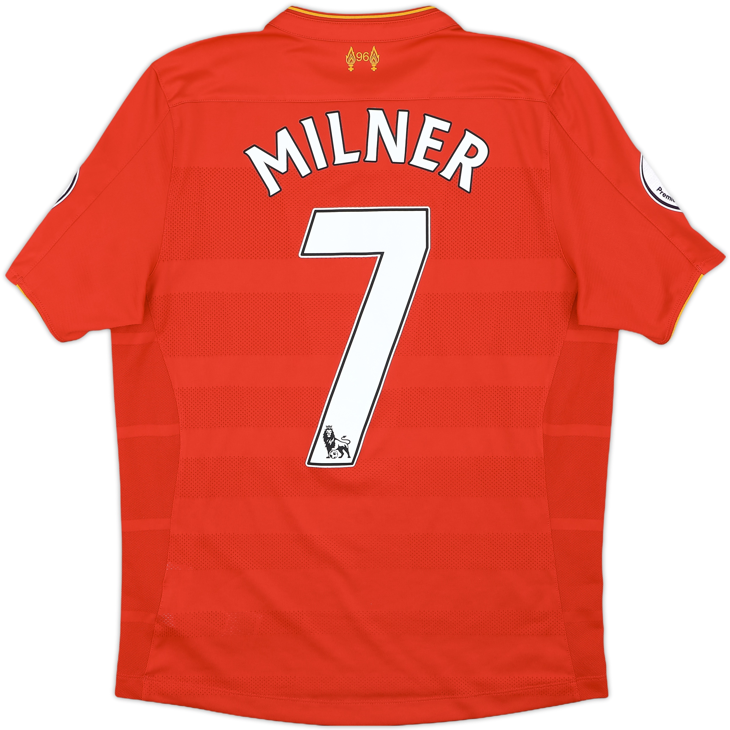 201617 Liverpool Home Shirt Milner 7 7/10 (M)