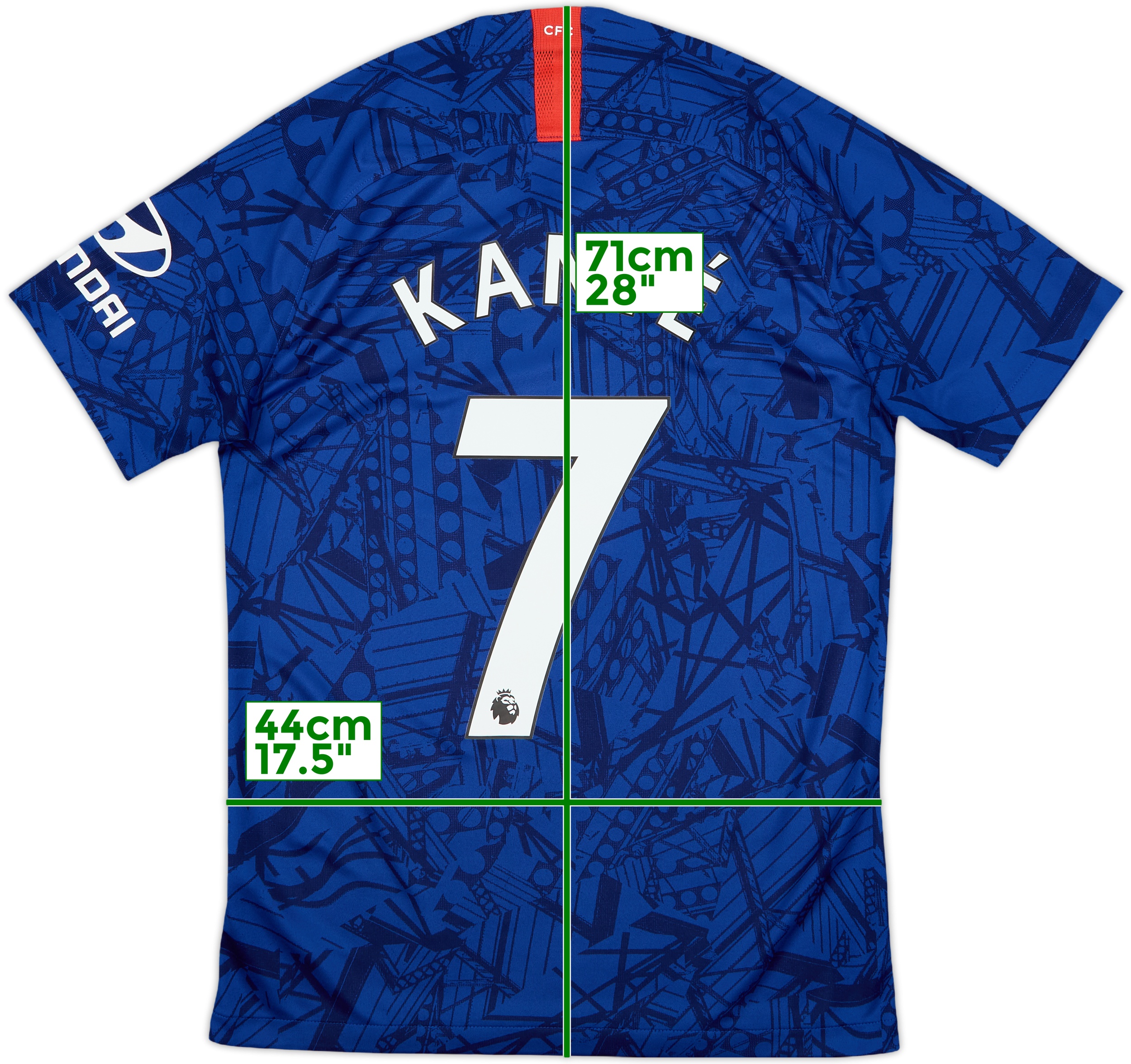 2021-22 Chelsea Home Shirt Kante #7 - 9/10 - (M)