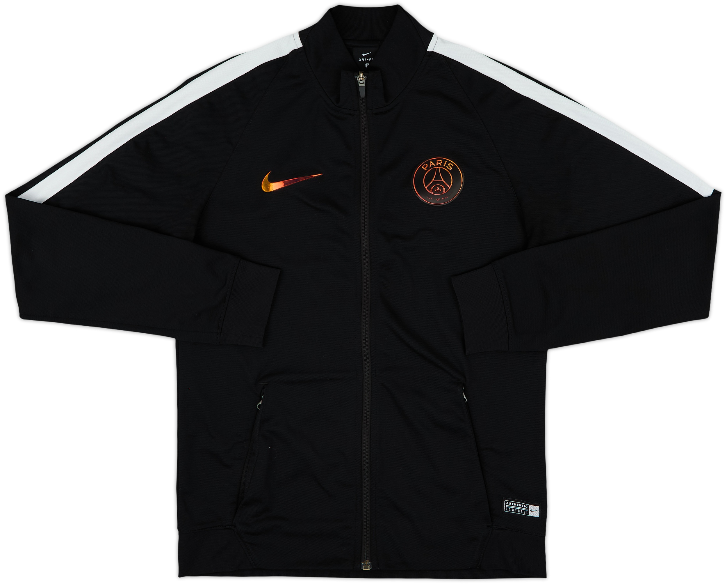 Nike Paris Saint-Germain ジャケット 2009-10 Paris Saint-Germain Nike Track Jacket - 6/10 - (M)