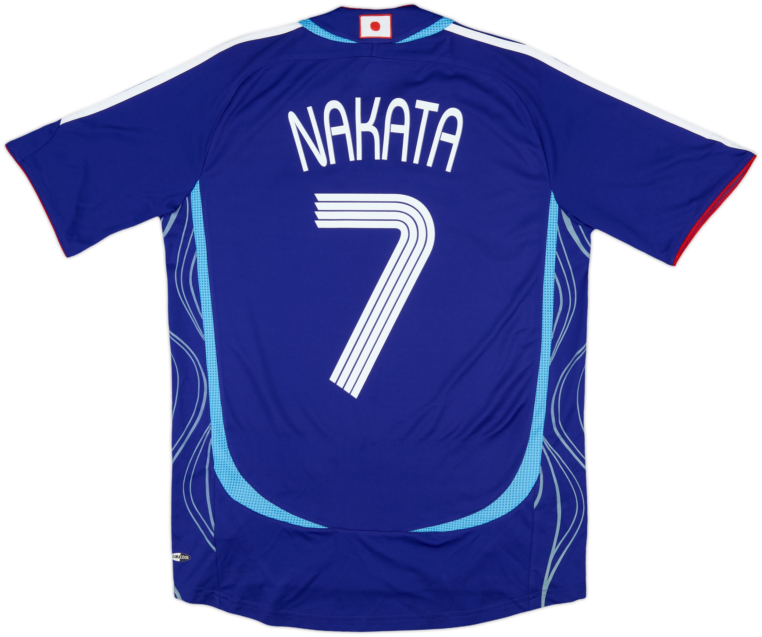 2006-08 Japan Home Shirt Nakata #7 - 8/10 - (S)