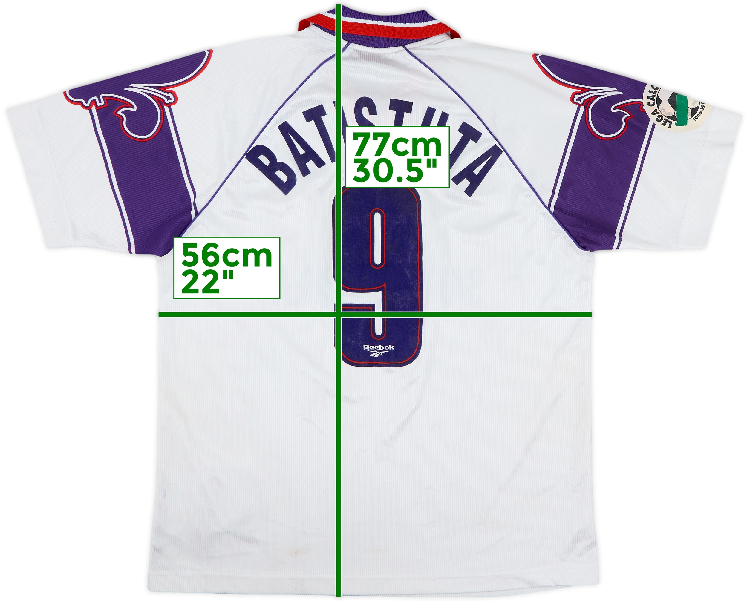 フィオレンティーナ/95-96/H #9 バティストゥータ 200525537780-