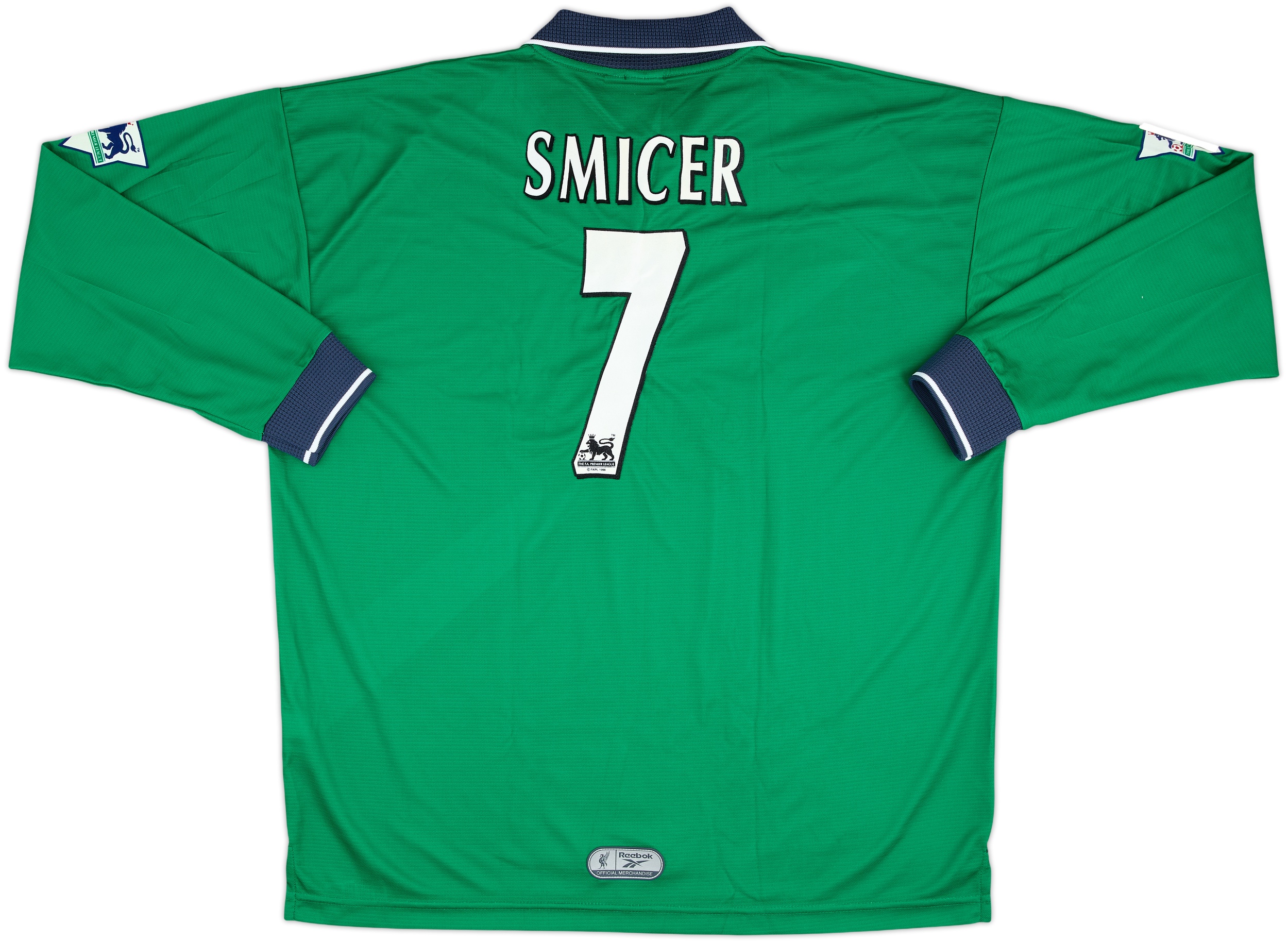 Reebok リバプール SMICER ユニフォーム Reebok リバプール SMICER ユニフォーム 1999-00 Liverpool Away L/S