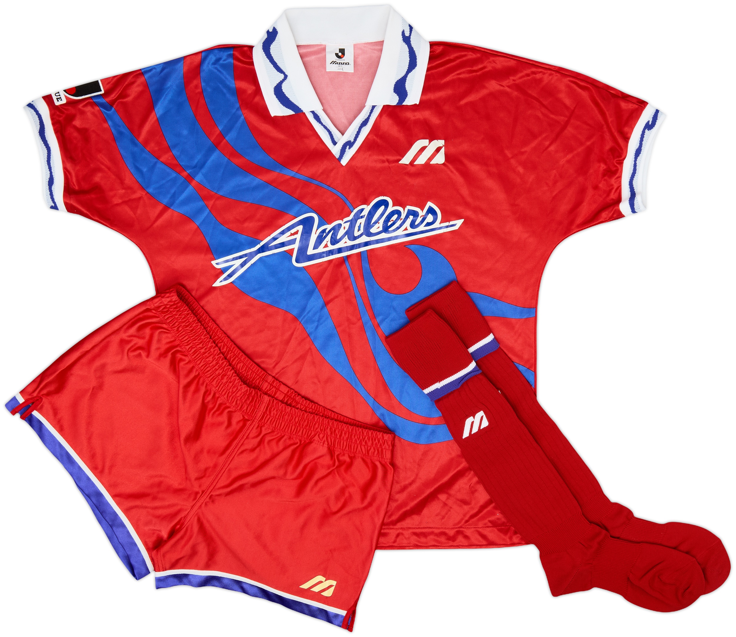 KASHIMA Antlers サッカーウェア 9 10 1992 Kashima Antlers Home Shirt #11 - 9/10 - (L)