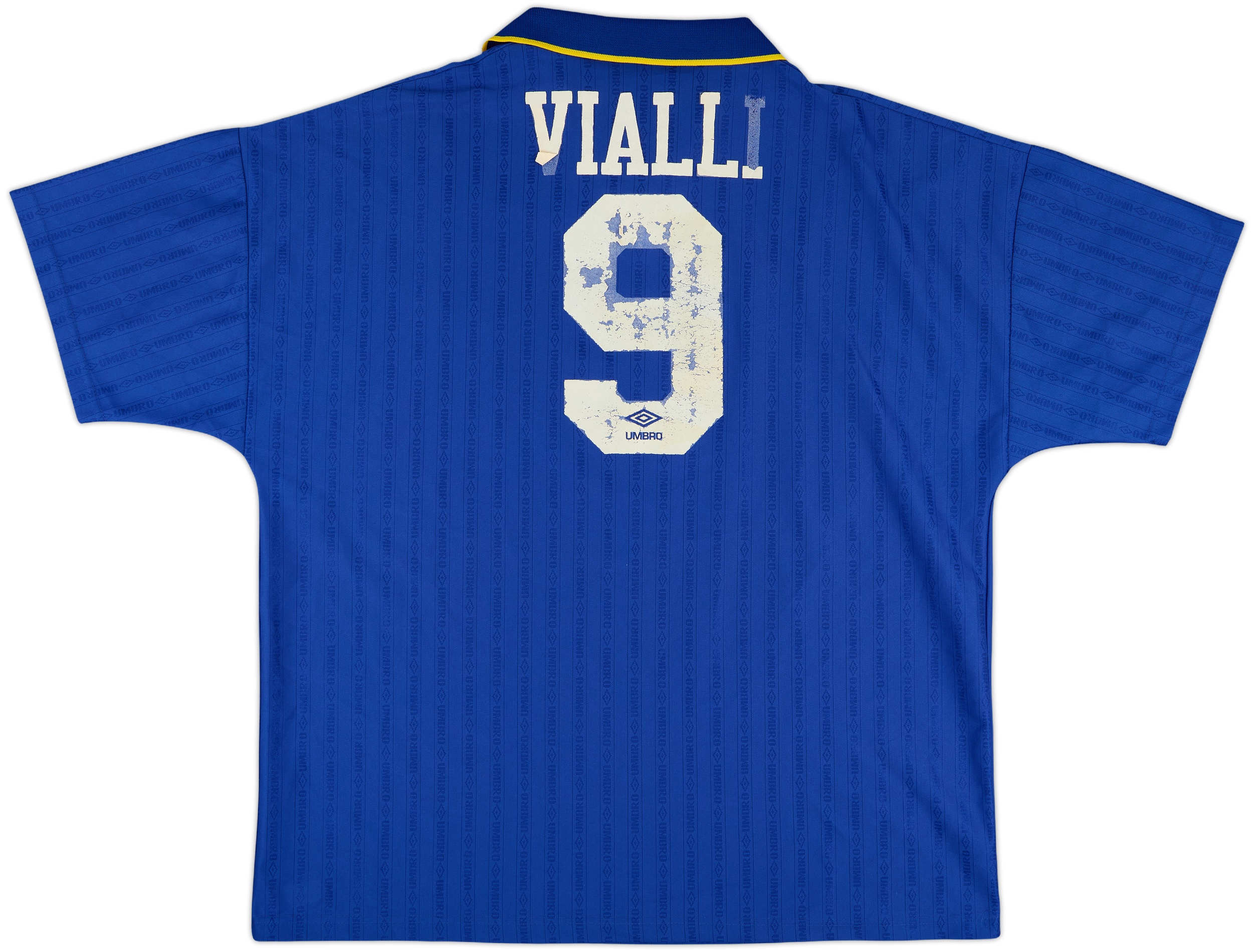 チェルシー　97/99 UMBRO VIALLI No.9 Mサイズ チェルシー 97/99 UMBRO VIALLI No.9 Mサイズ 1997/99 VIALLI #9