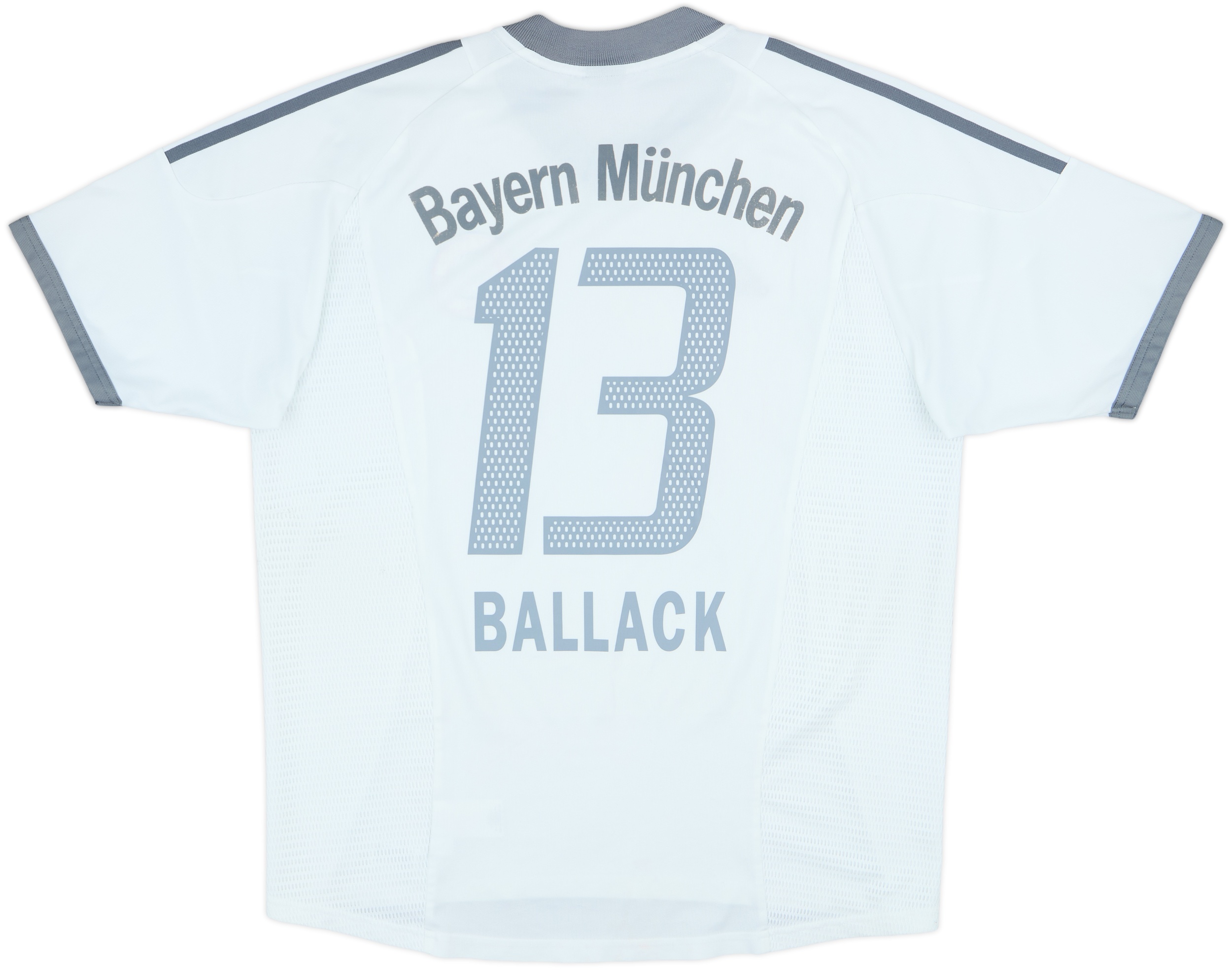 BAYERN 02/03シーズン BALLACK バラック 2002-03 Bayern Munich Away Shirt Ballack #13 - 6/10 - (L)