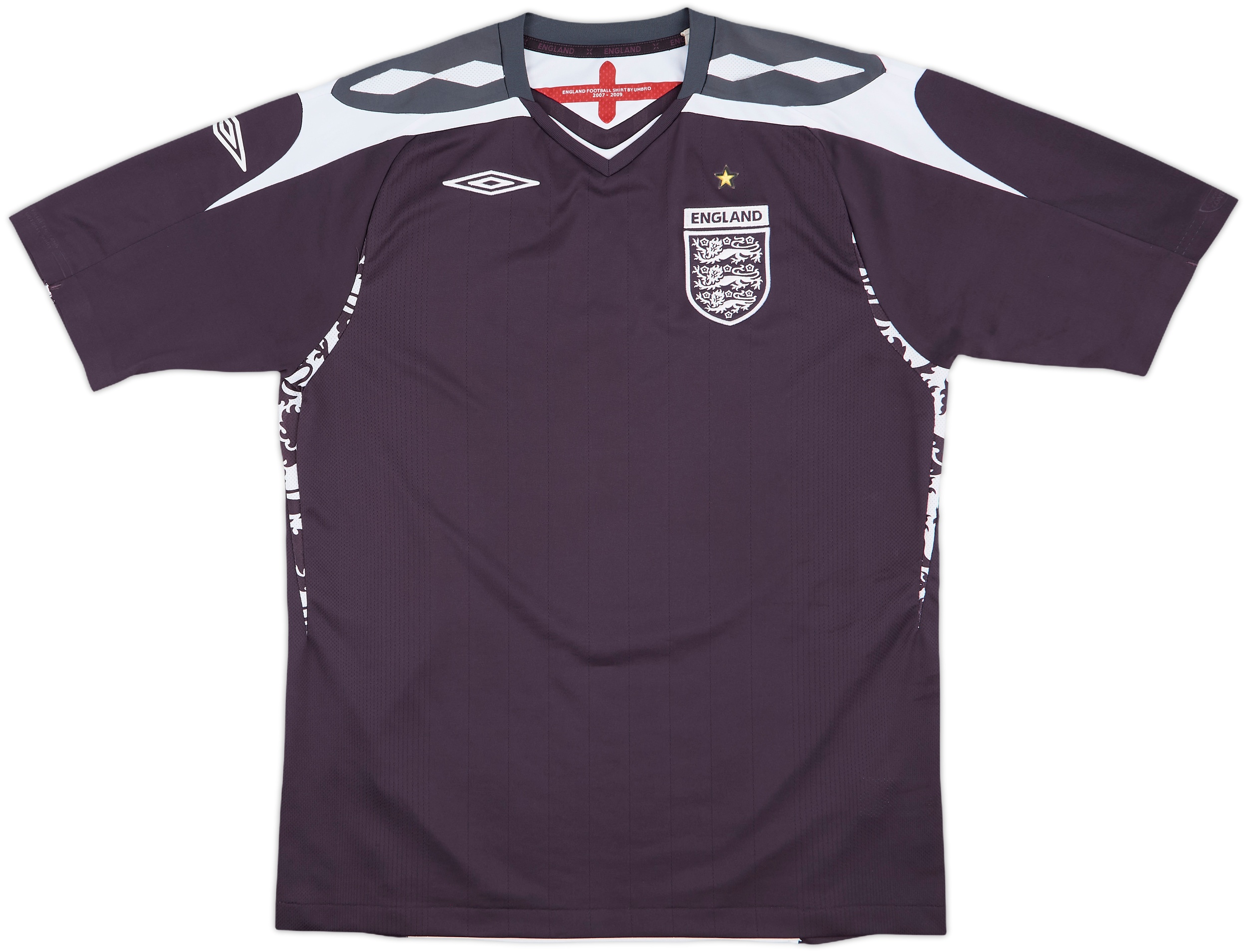 イングランド代表 Umbro シャツ 2007-2009年モデル　値下げ s-l400.jpg