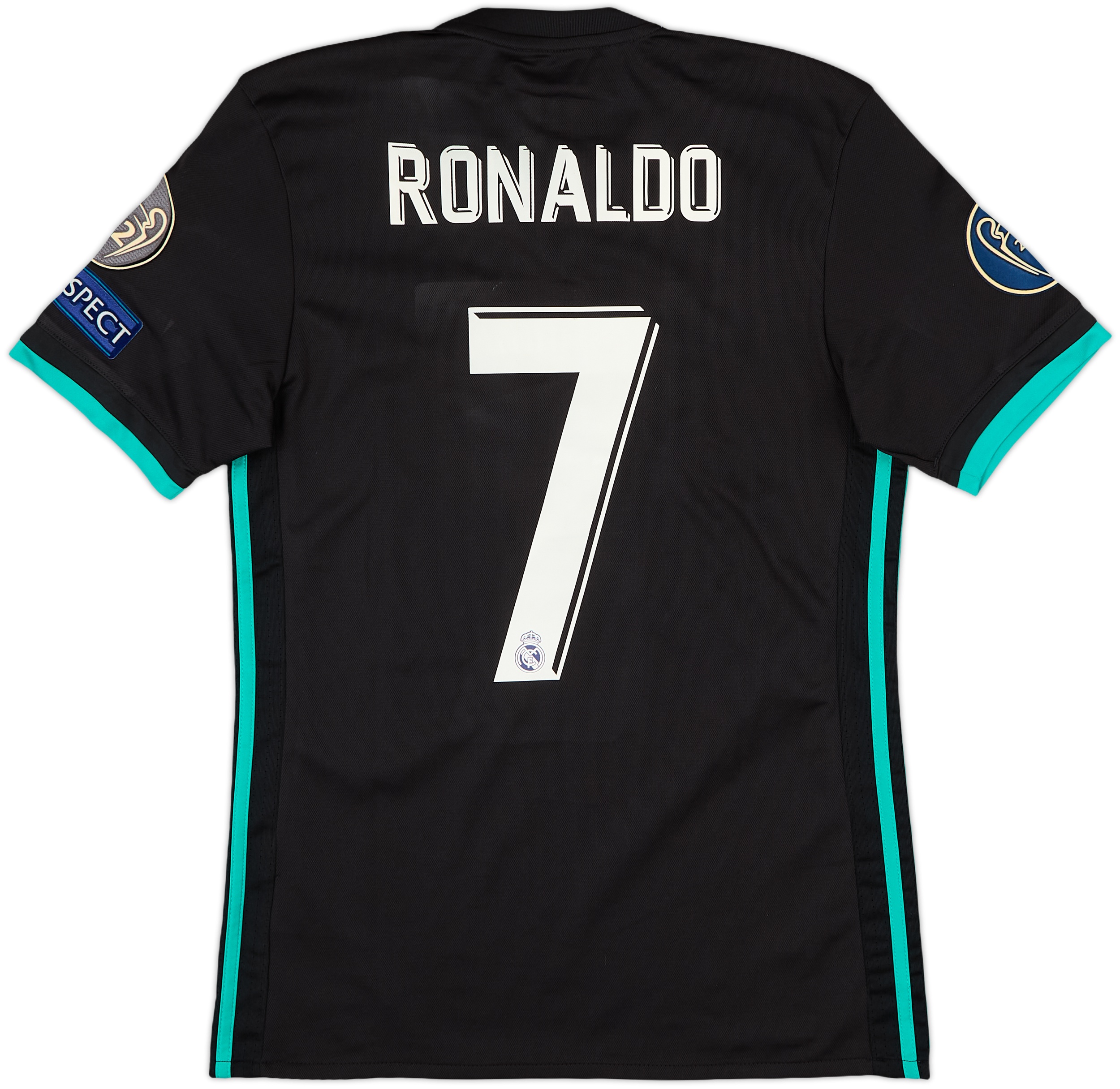 2017-18 Real Madrid Third Shirt Ronaldo #7 - 8/10 - (XS)