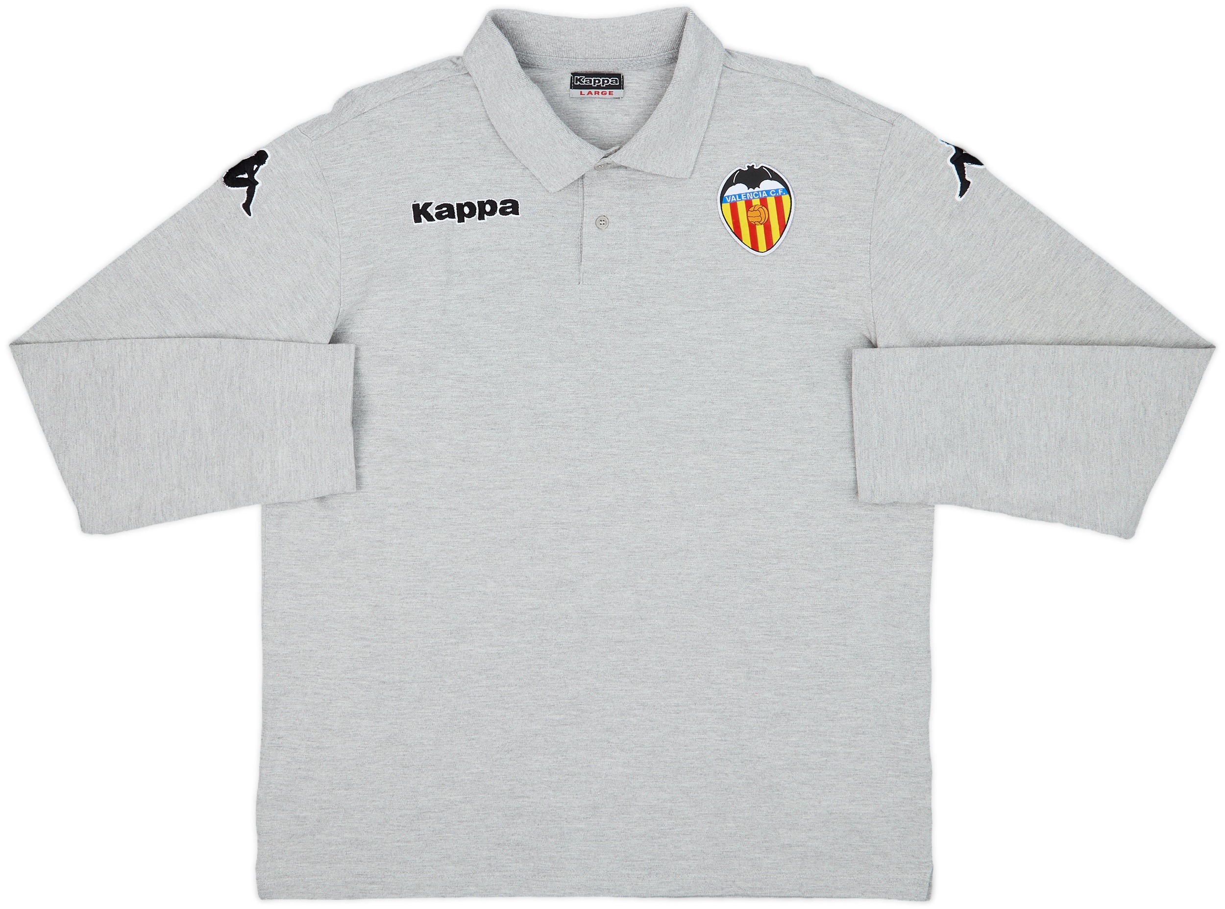 2009-10 Valencia Kappa Away Football Shirt La Liga