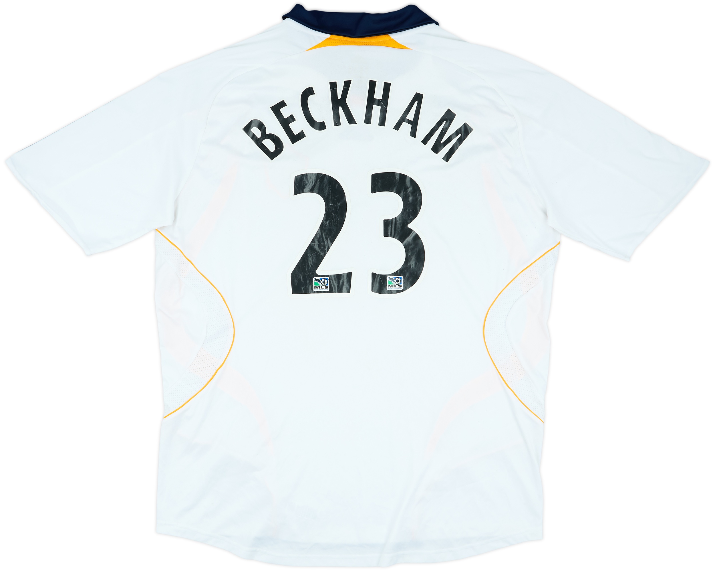 2007-08 LA Galaxy Home Shirt Beckham #23 - 4/10 - (XXL)