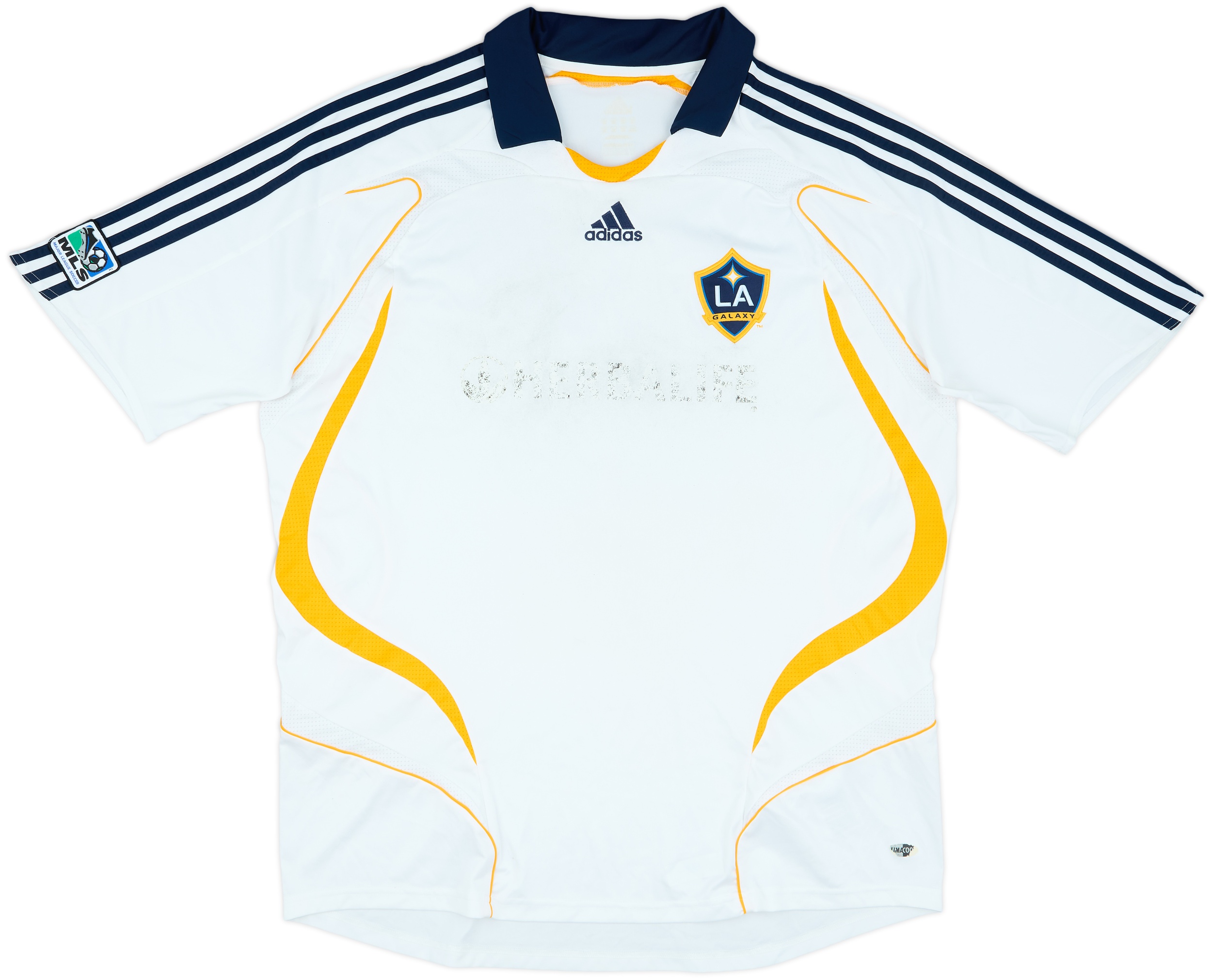 2007-08 LA Galaxy Home Shirt Beckham #23 - 4/10 - (XXL)