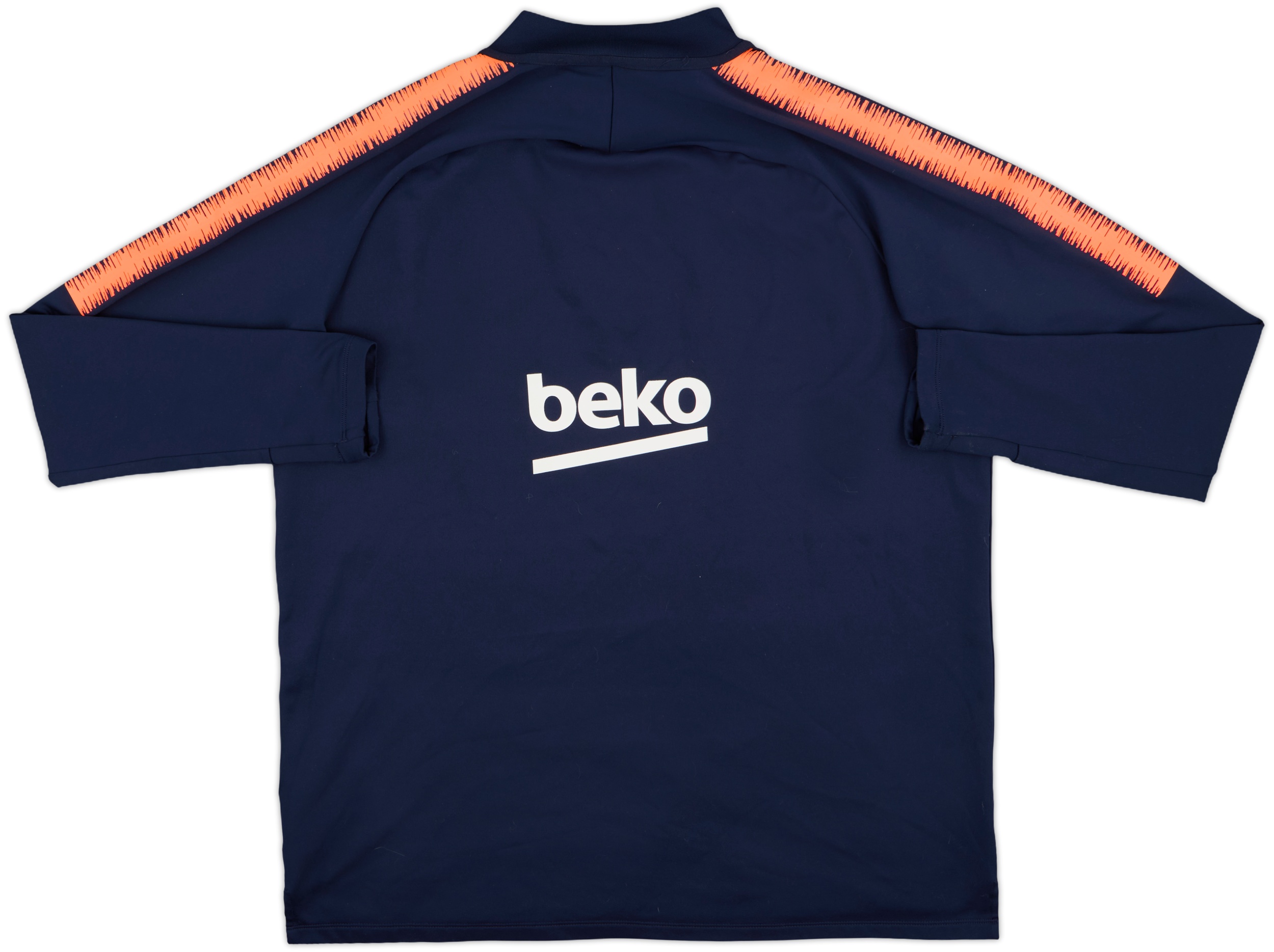 2018-19 Barcelona Nike 1/4 Zip Drill Top - 8/10 - (XL)