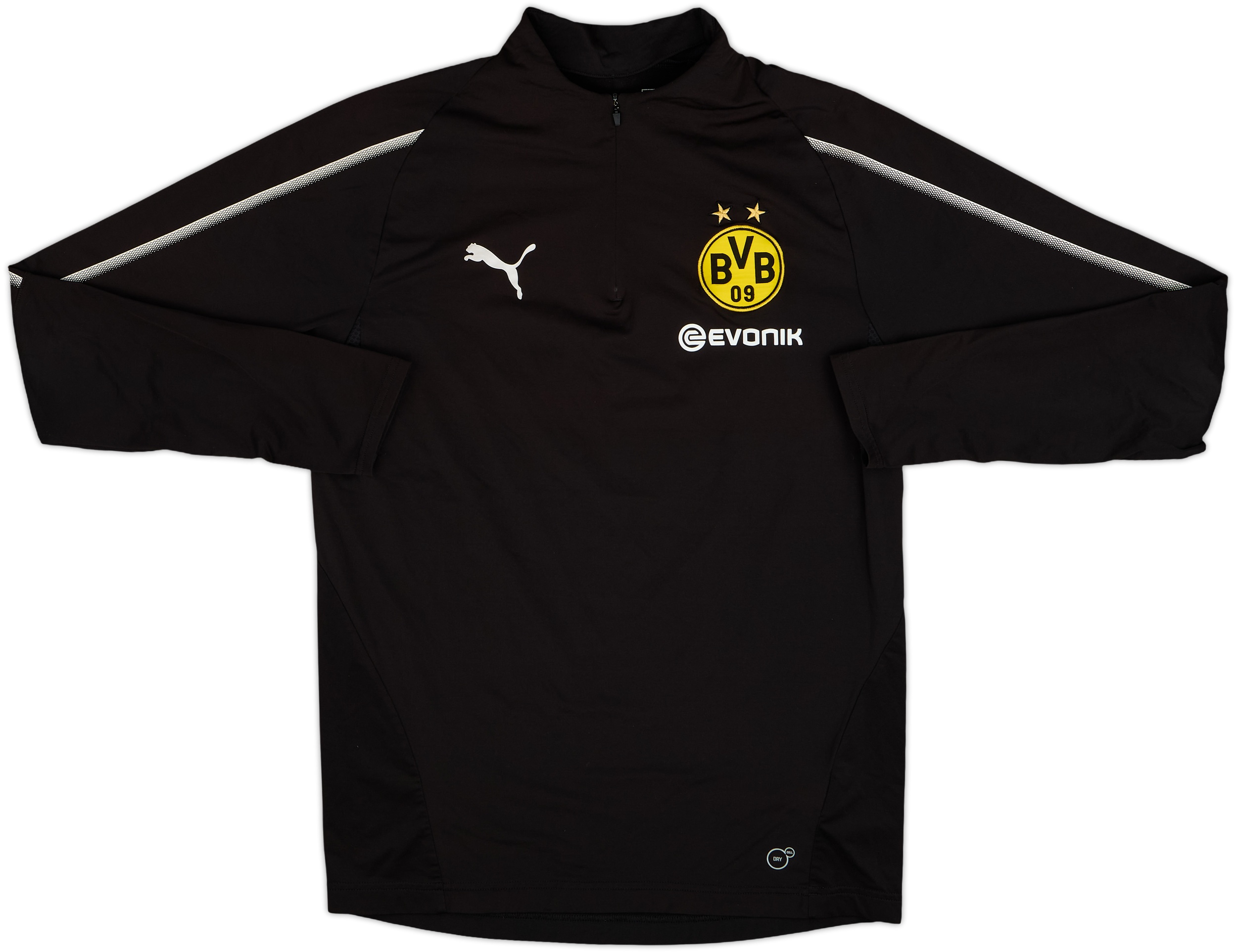 2018-19 Dortmund Puma 1/4 Zip Training Top - 8/10 - (S)