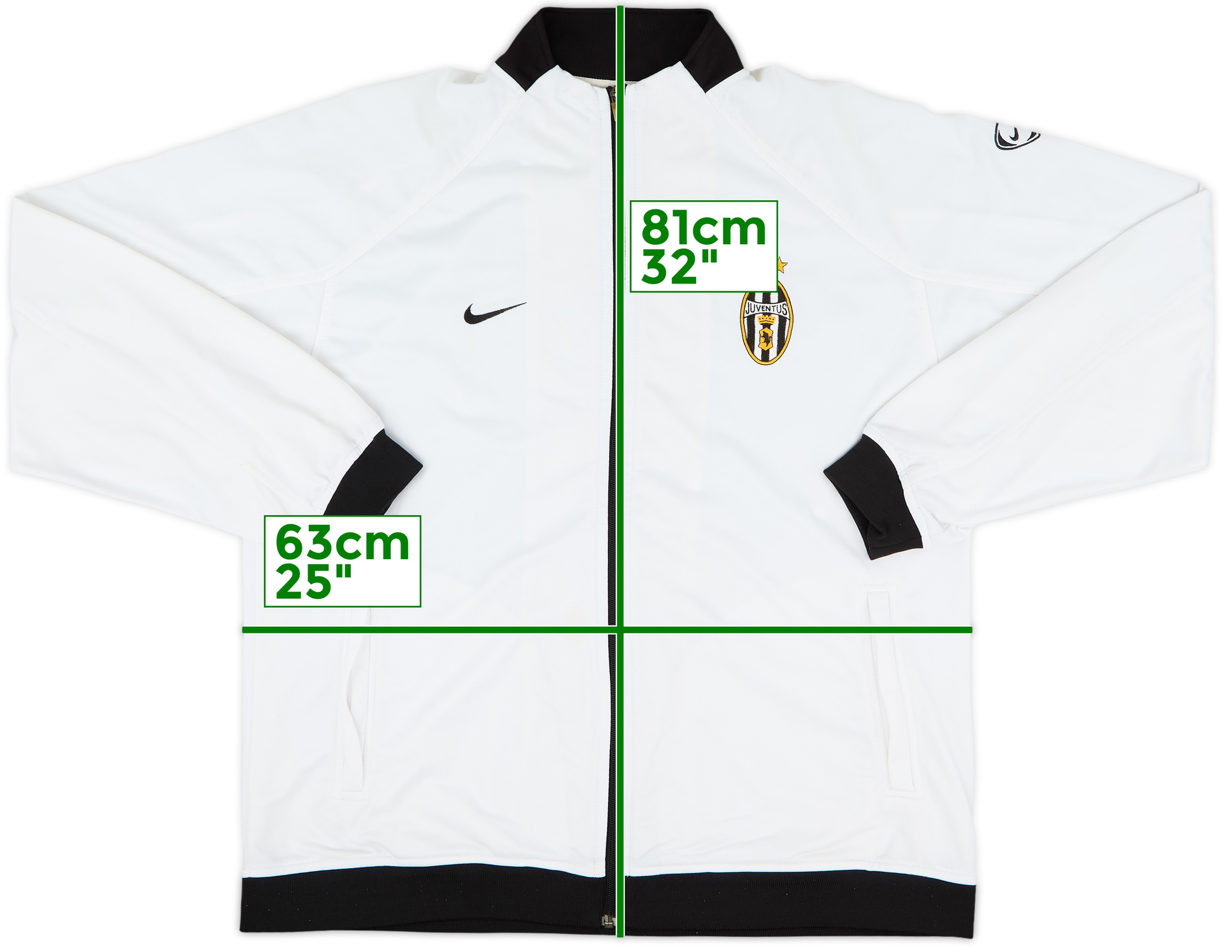 2003-04 Juventus Nike Track Jacket - 7/10 - (XL)