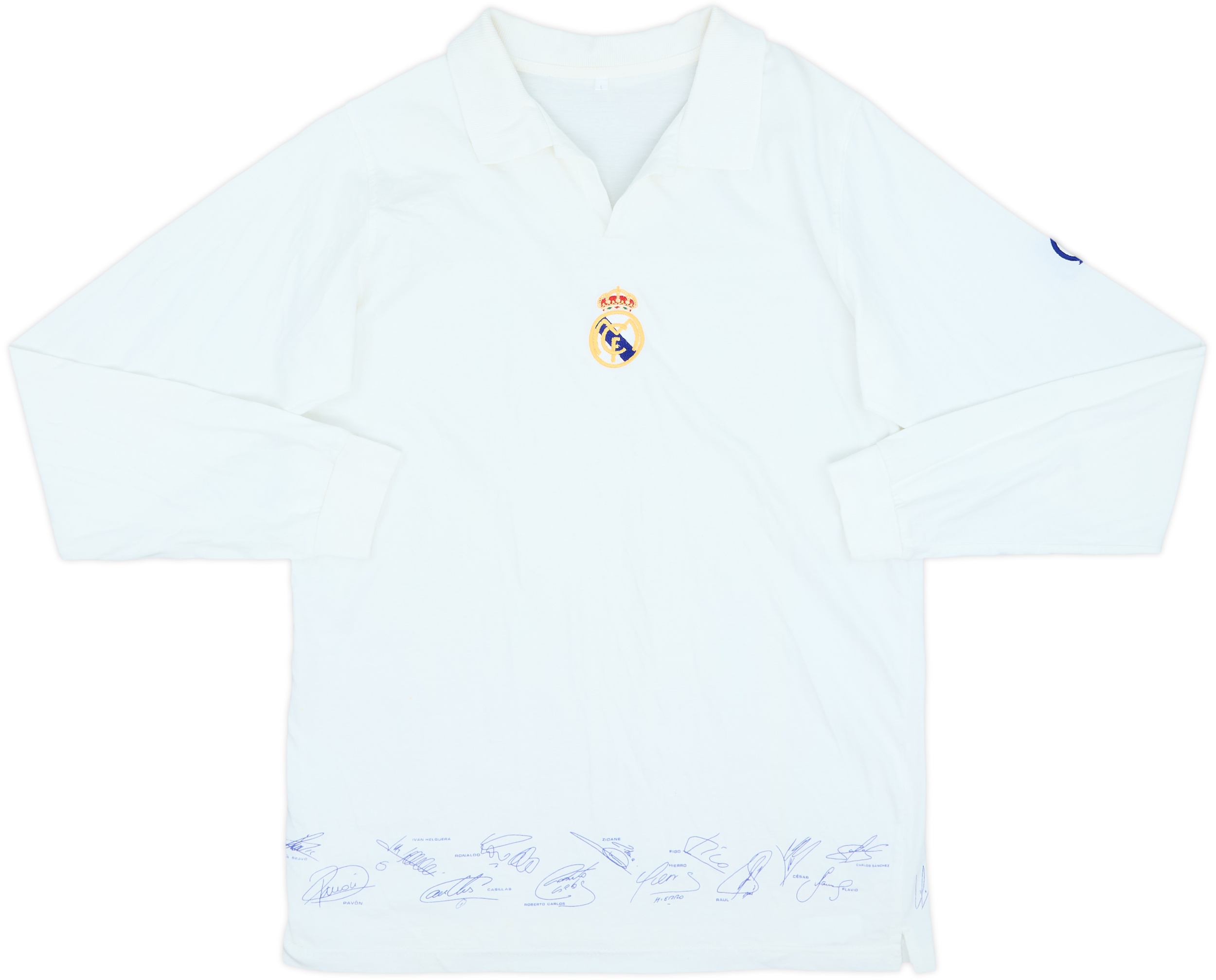 Real Madrid 02/03 100周年 長袖 Real Madrid 02/03 • Centenary Track Jacket • L/XL – Real