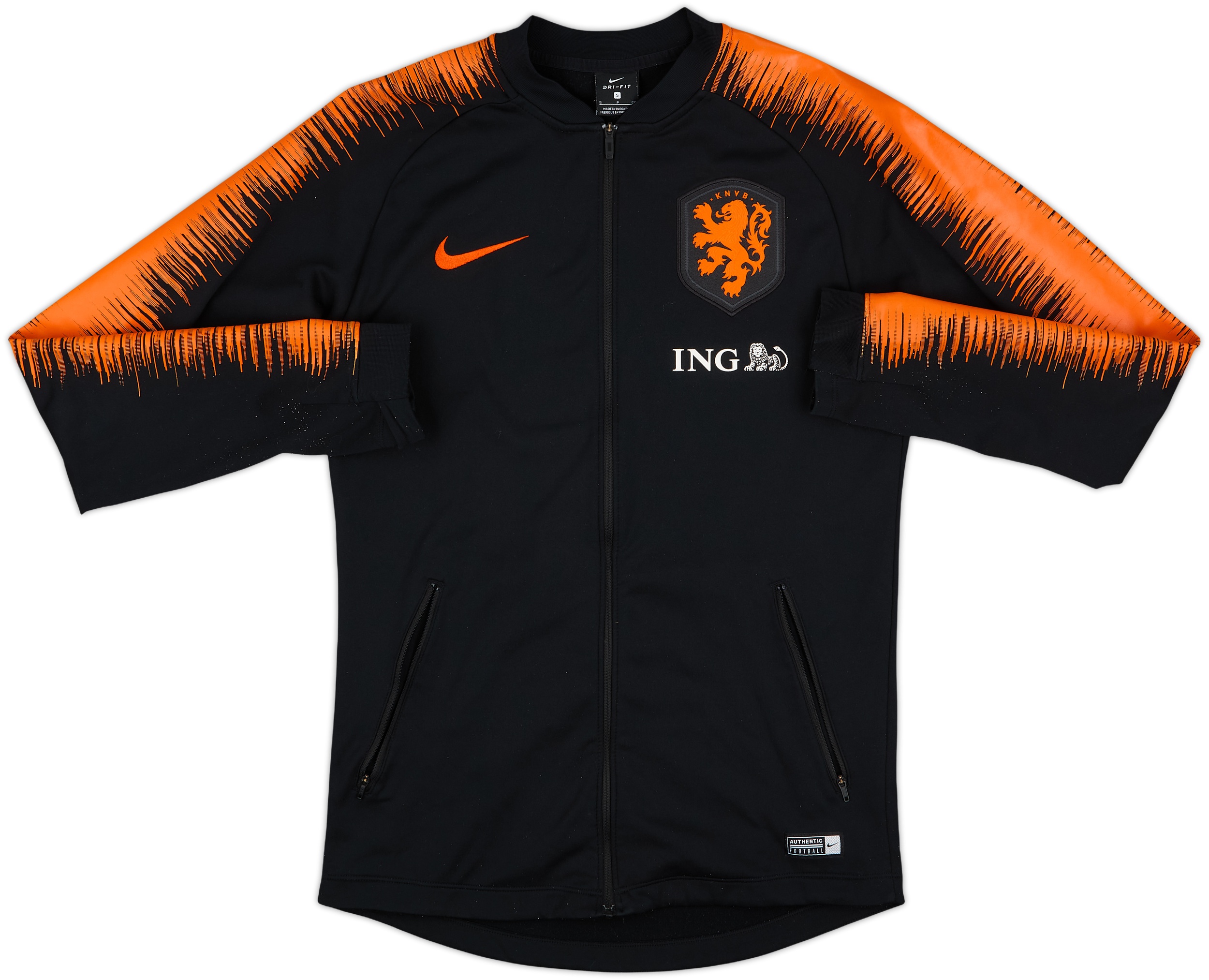 2018-19 Netherlands Nike Track Jacket - 9/10 - (S)