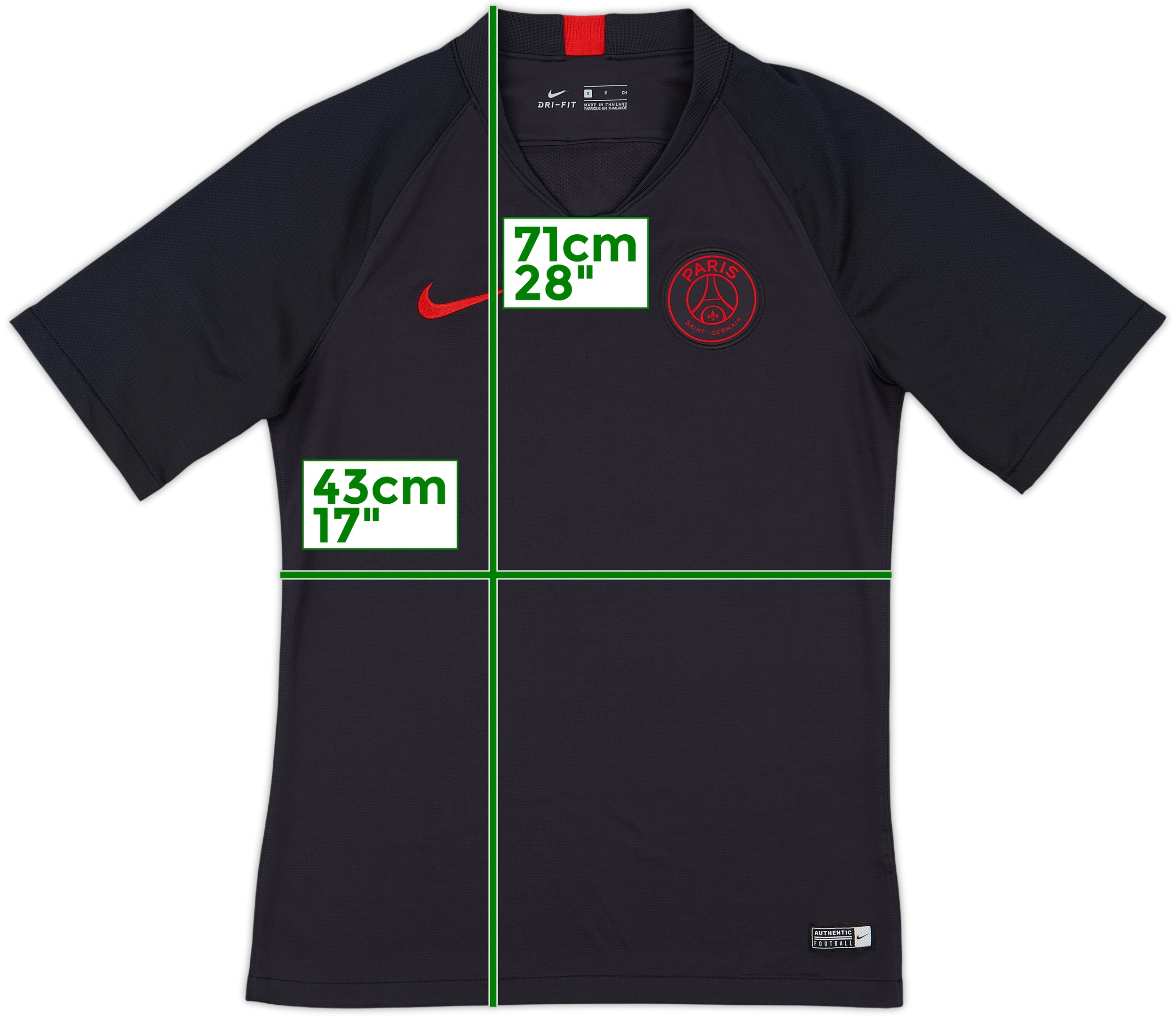 2019-20 Paris Saint-Germain Nike Training Shirt - 9/10 - (S)