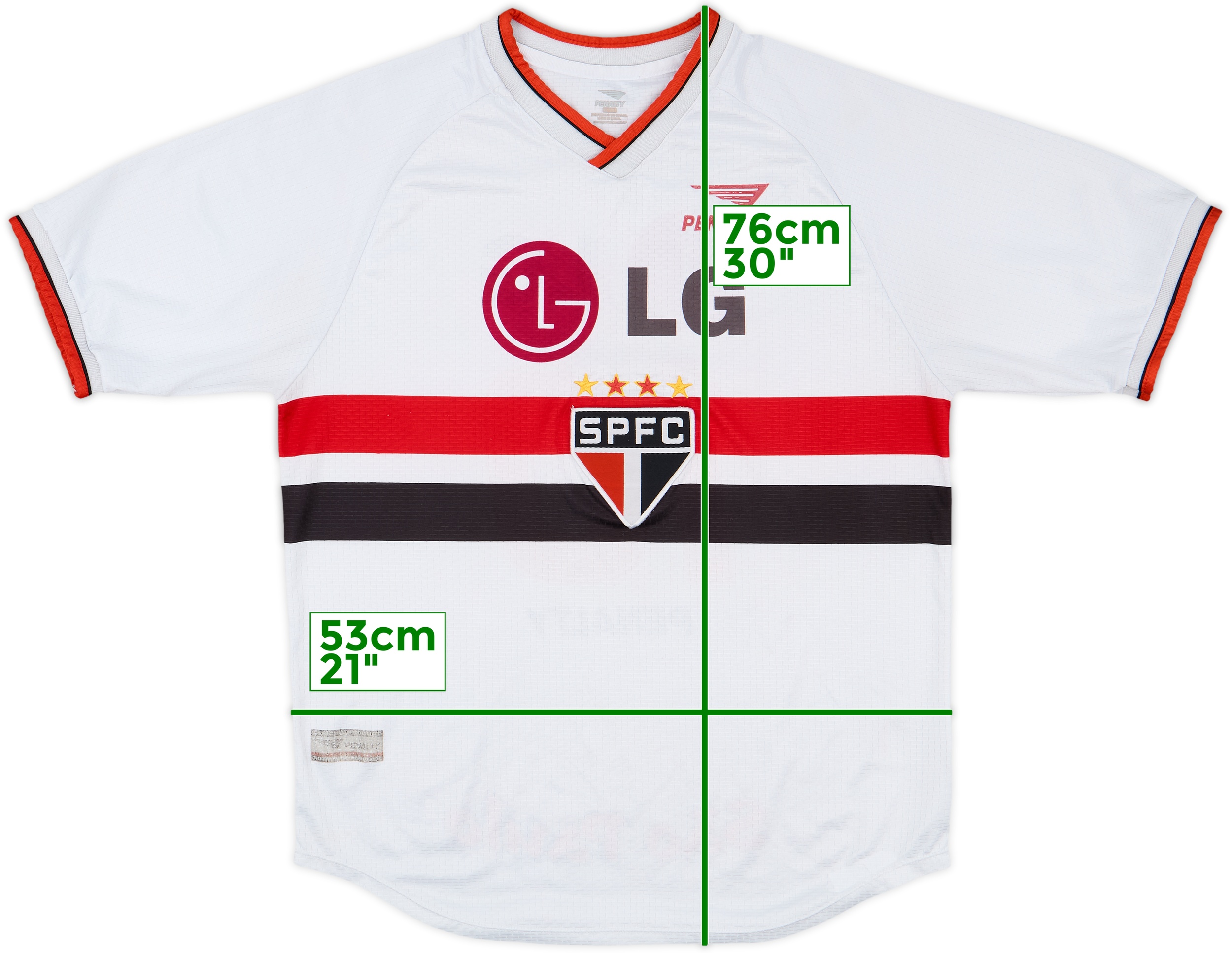 São Paulo FC Penalty シャツ 10 Sao Paulo FC #10 - Penalty - 2000/2001 - HOME Kit | eBay