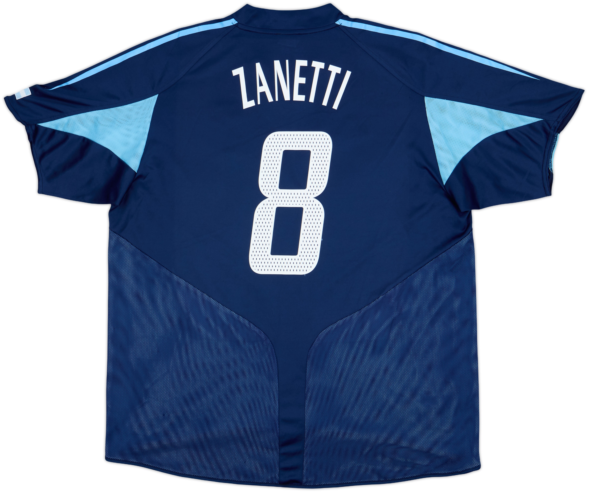 2004-05 Argentina Away Shirt Zanetti #8 - 9/10 - (XXL)