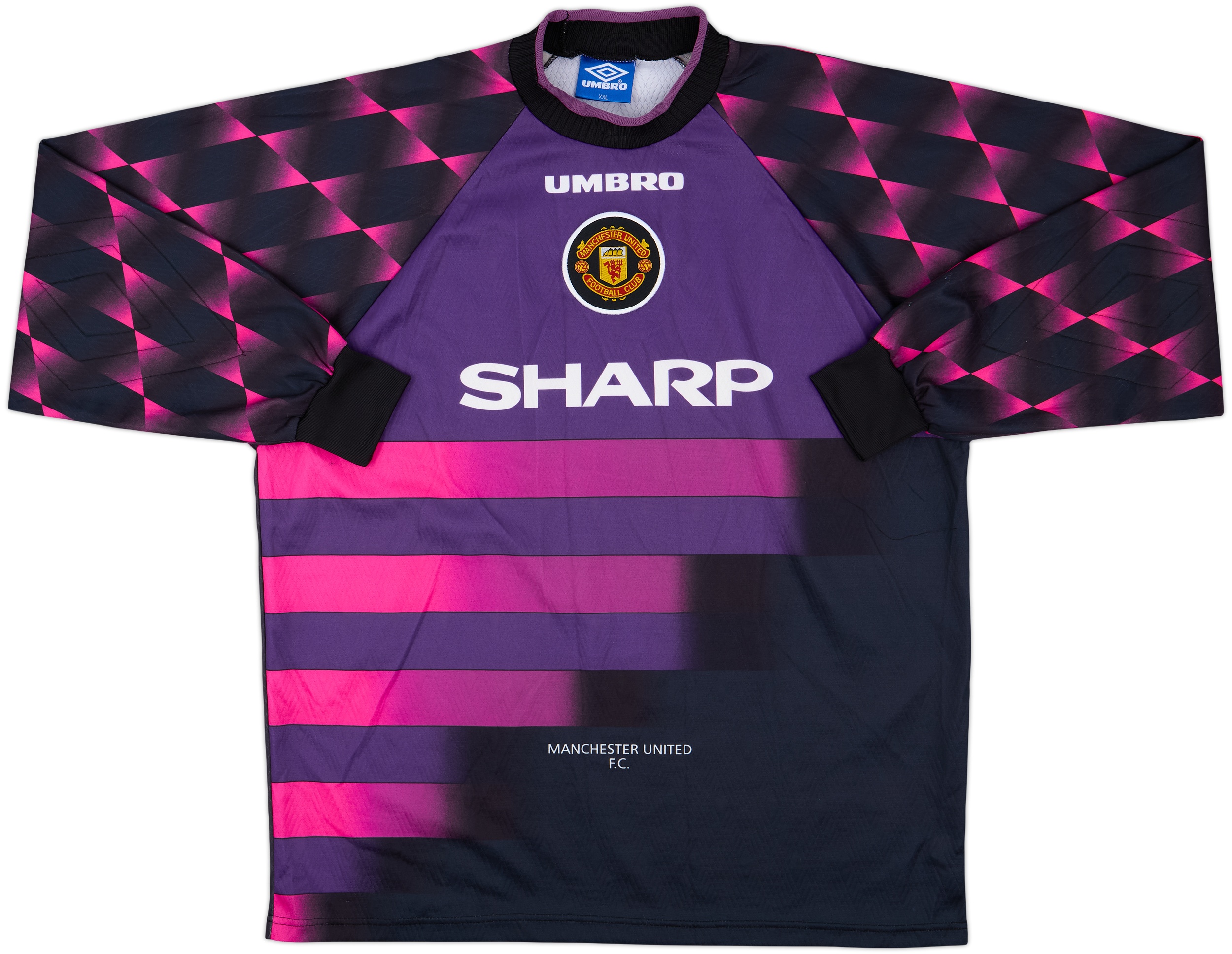 1996-97 Manchester United GK Shirt Schmeichel #1 - 10/10 - (XXL)